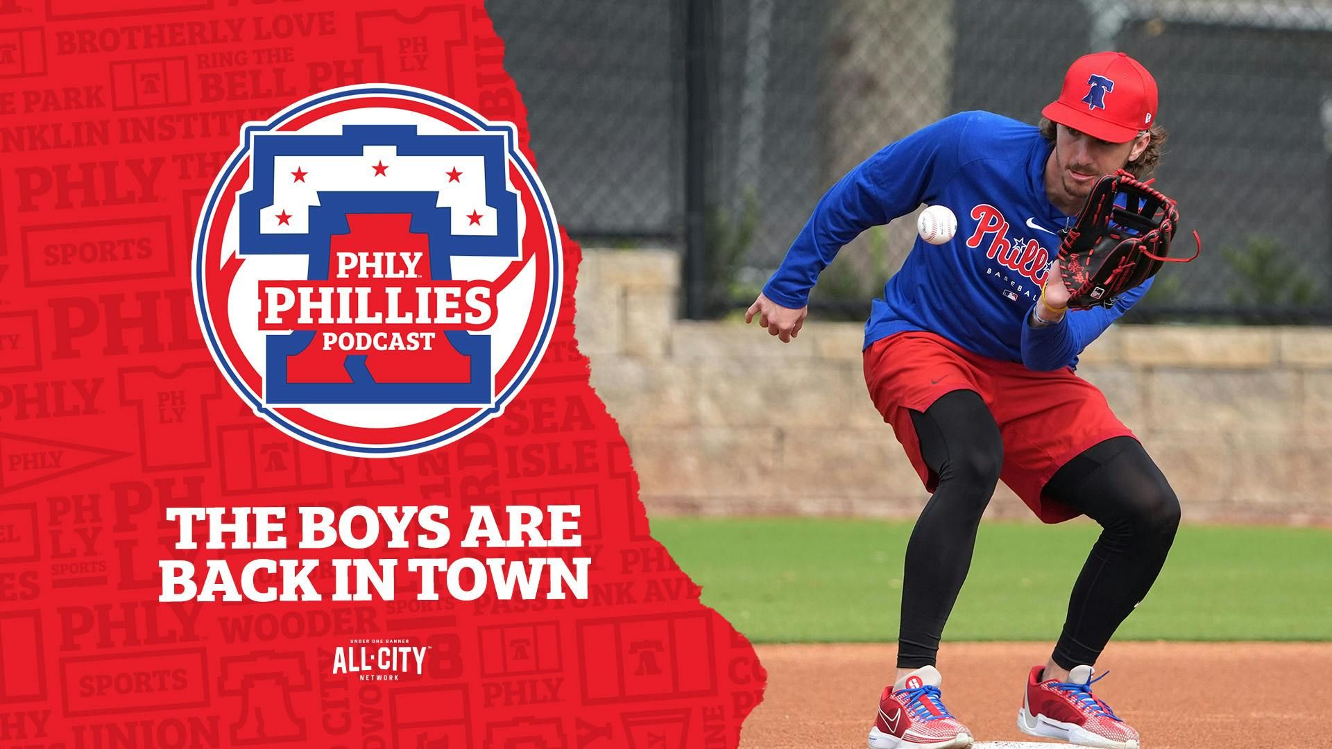 PHLY Phillies Podcast | Phillies 1st day of full team training! Harper, Stott, Turner speak to the media  | Ranking top 3B