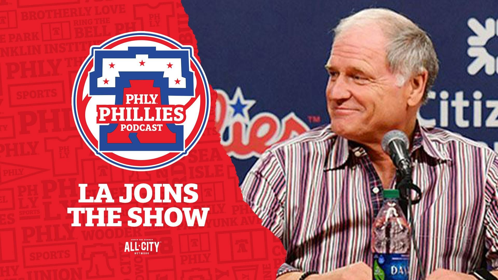 PHLY Phillies Podcast | Top Larry Andersen moments? Phillies Radio Analyst & Former Reliever “LA” joins | Ranking top 1B