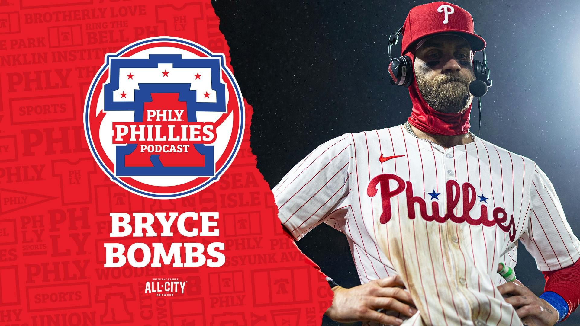 PHLY Phillies Podcast | Ski Mask Bryce Harper hits different! 3 HRs, including a grand slam in 9-4 Phillies win vs Reds