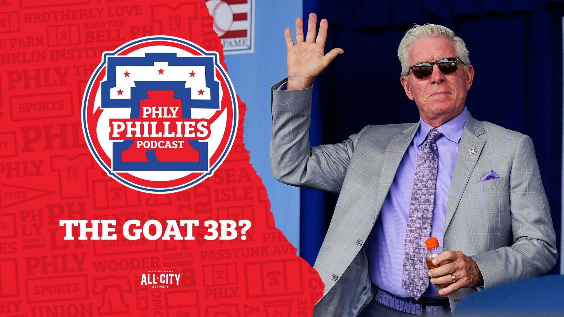 PHLY Phillies Podcast | Is Phillies legend Mike Schmidt the GOAT 3B? Phillies Spring Breakout roster | Top 3 Phillies 3Bs