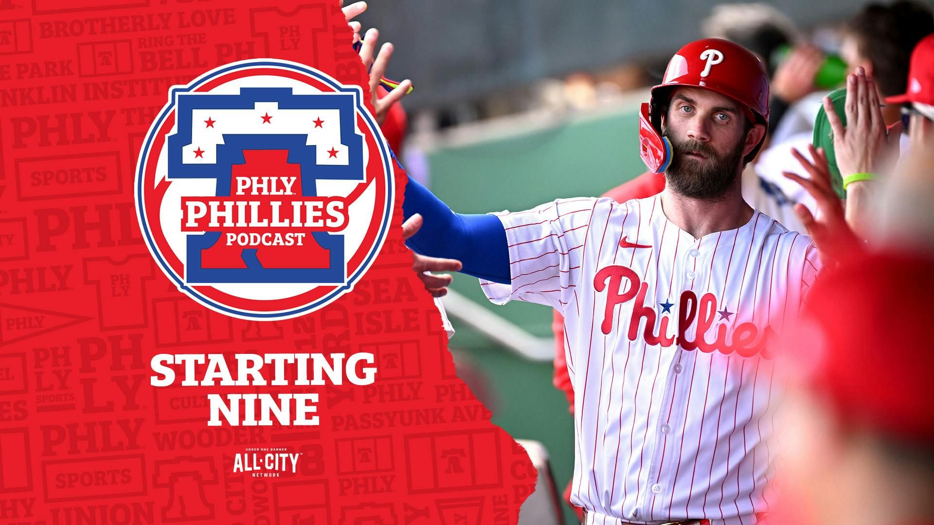 PHLY Phillies Podcast | Bryce Harper, the Phillies opening day starting lineup. | Shohei Ohtani Speaks on Allegations