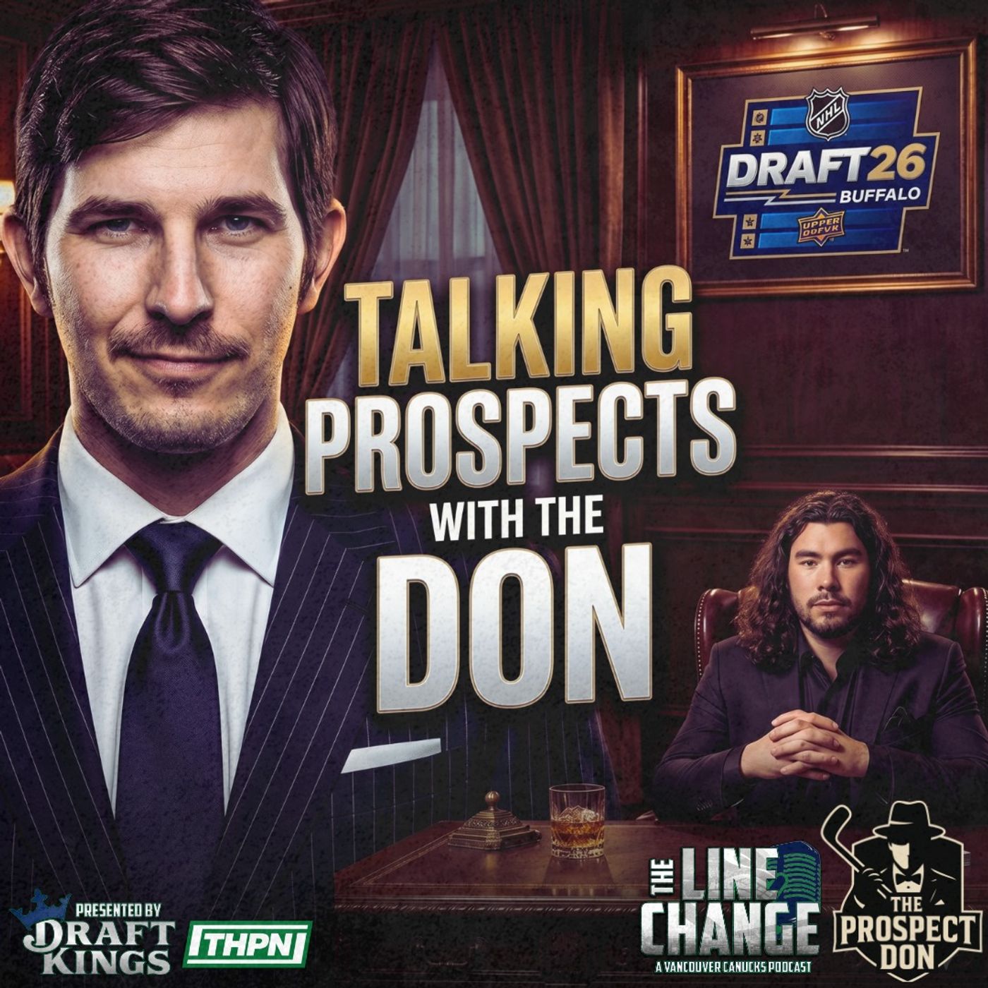 The Line Change Podcast: Episode 539 - NHL Draft Preview: The Biggest RISING and FALLING Prospects with the Prospect Don episode artwork