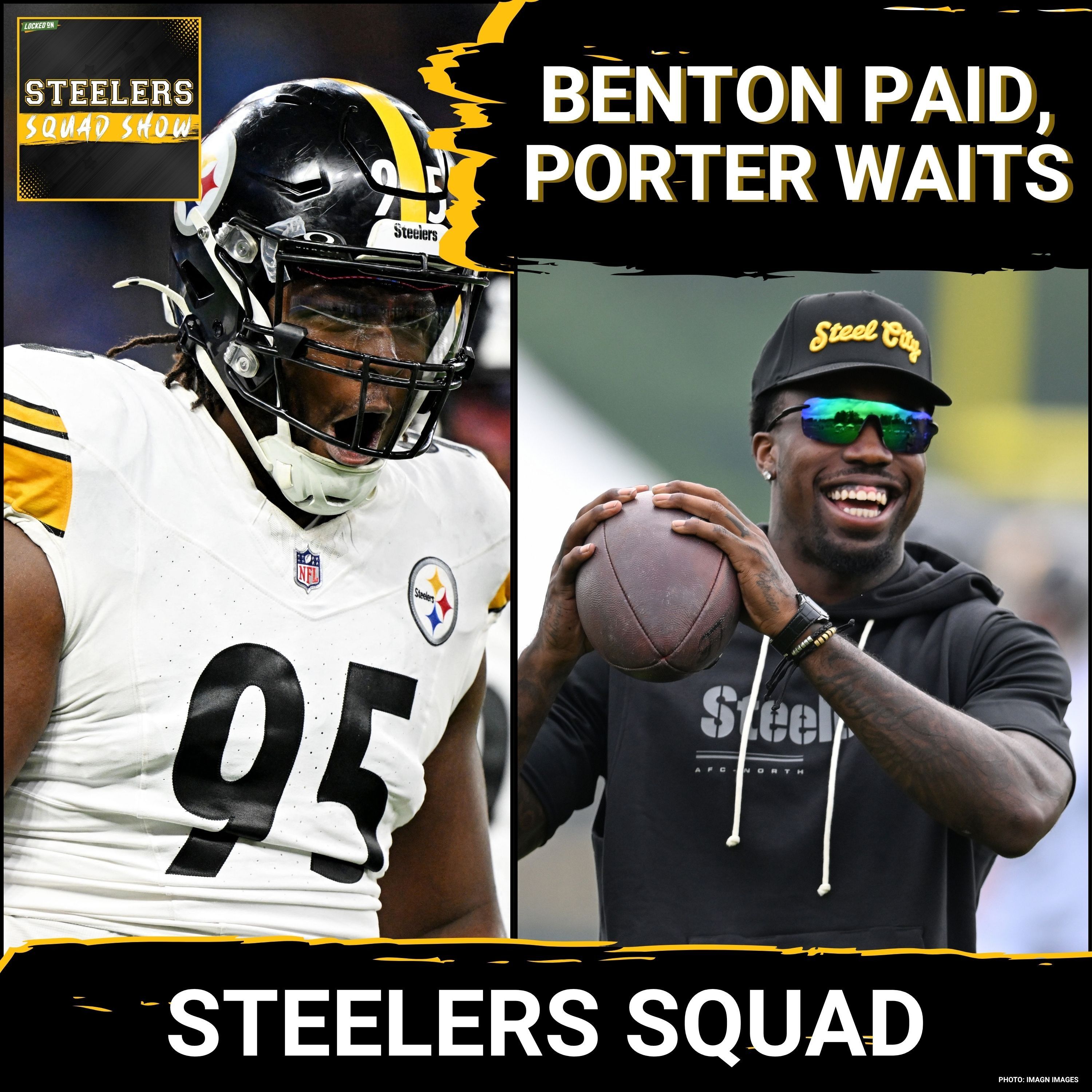 The Steelers are making big moves as Keeanu Benton gets paid, but Joey Porter Jr. is still waiting on his big payday. We break down Benton’s new deal and debate what Porter could command.