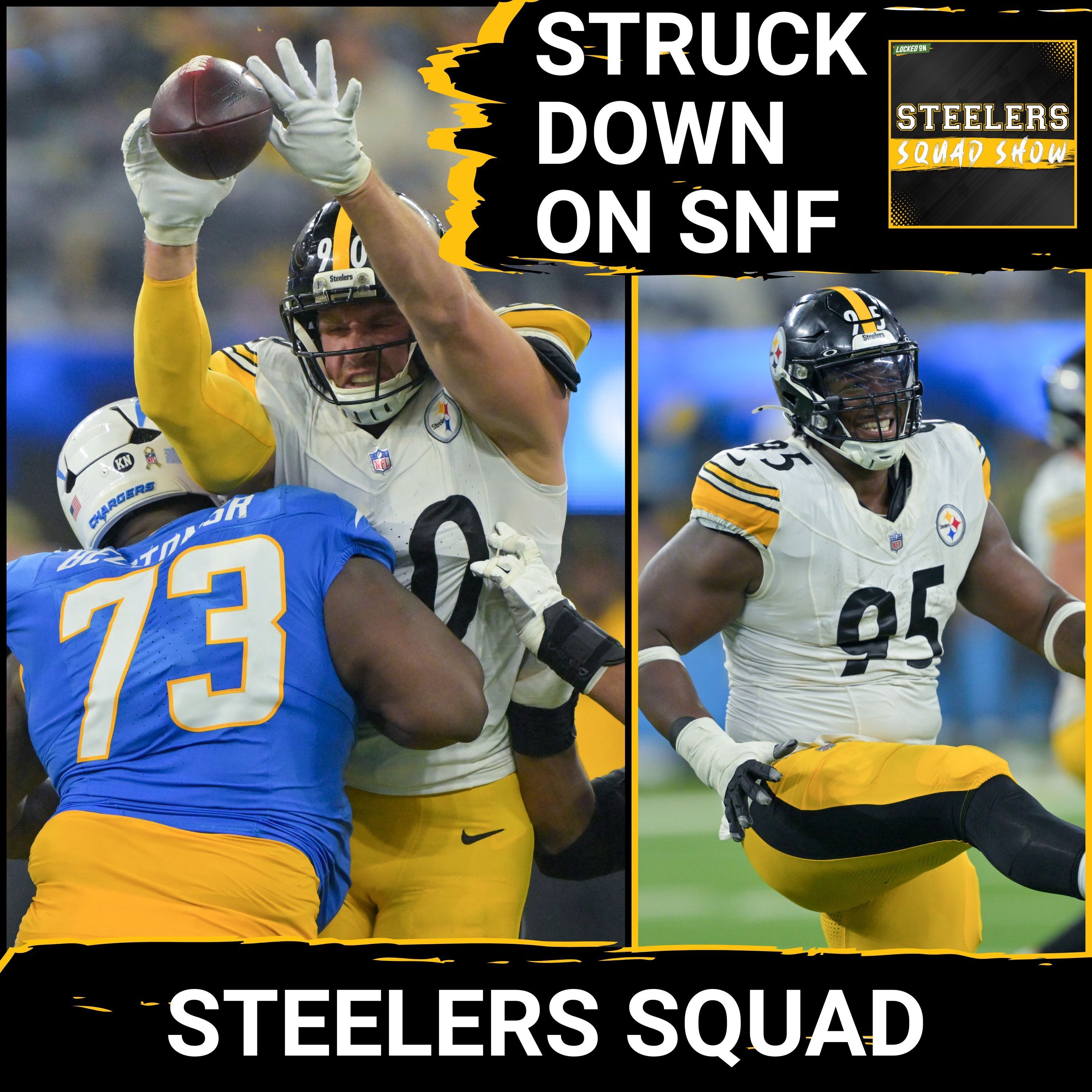 STEELERS SQUAD SHOW: POSTGAME REACTION - Chargers STRIKE DOWN Steelers Offense On SNF!
