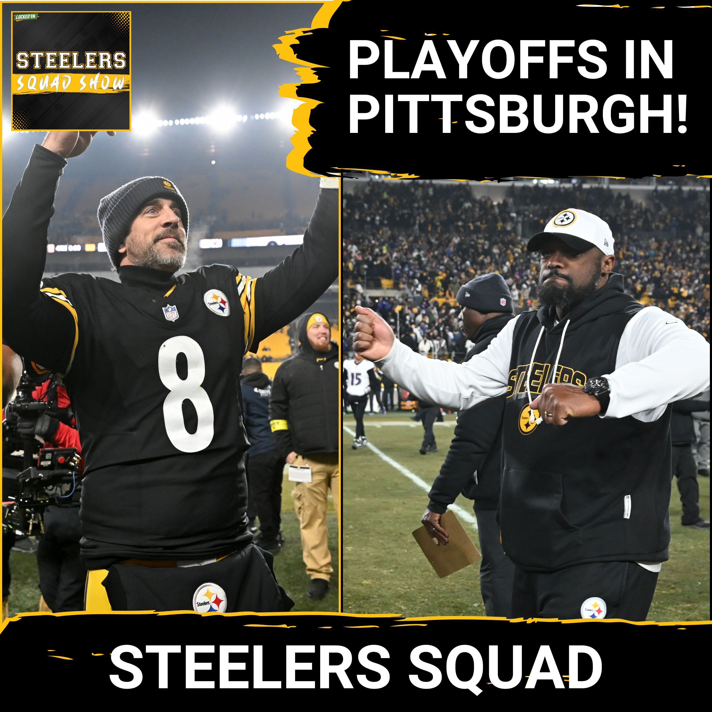 STEELERS SQUAD SHOW: Wild Card Preview | Can Pittsburgh End Playoff Drought vs. Texans on MNF?