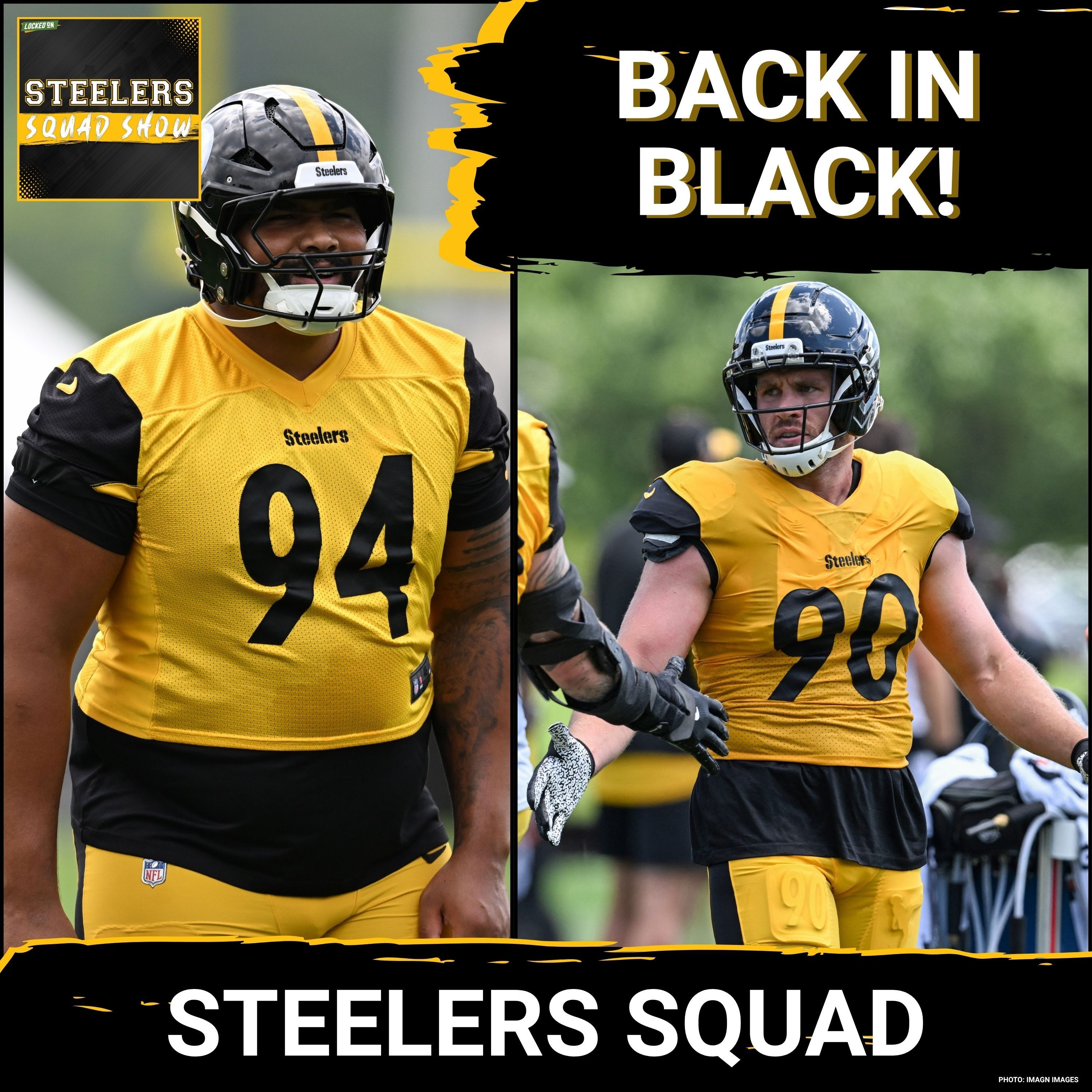STEELERS SQUAD SHOW: Metcalf & Pittman Jr. Banged Up, QB3 Battle + Packers Preview!