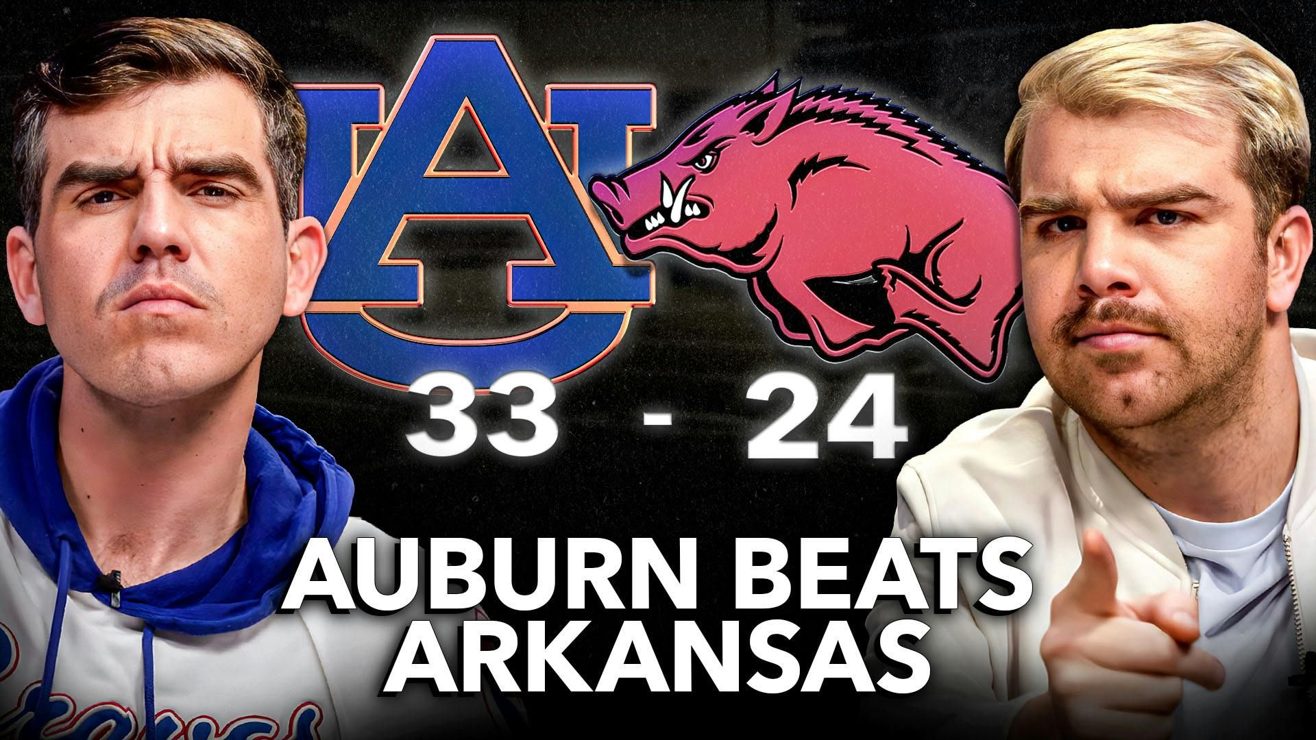 Auburn Beats Arkansas INSTANT REACTION
