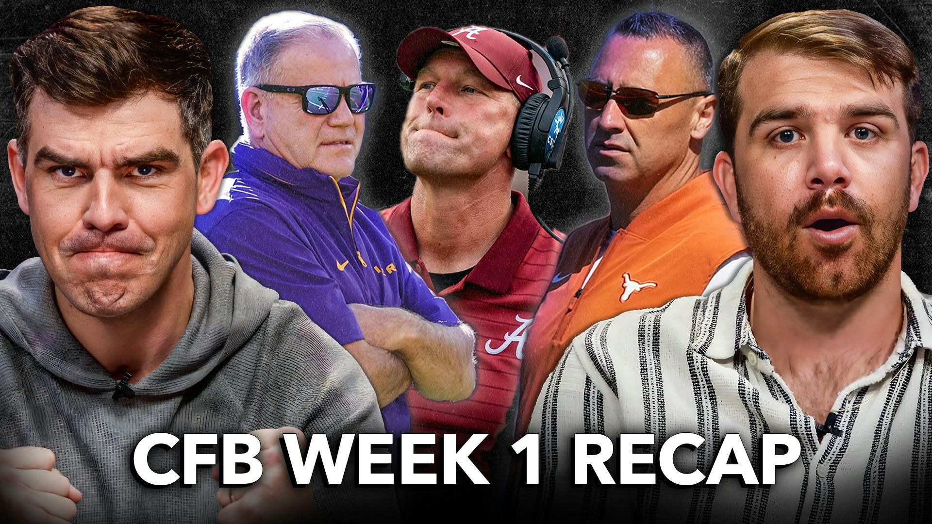 FSU Beats Alabama, Arch Manning Struggles, & LSU Wins Thriller | Week 1 Recap