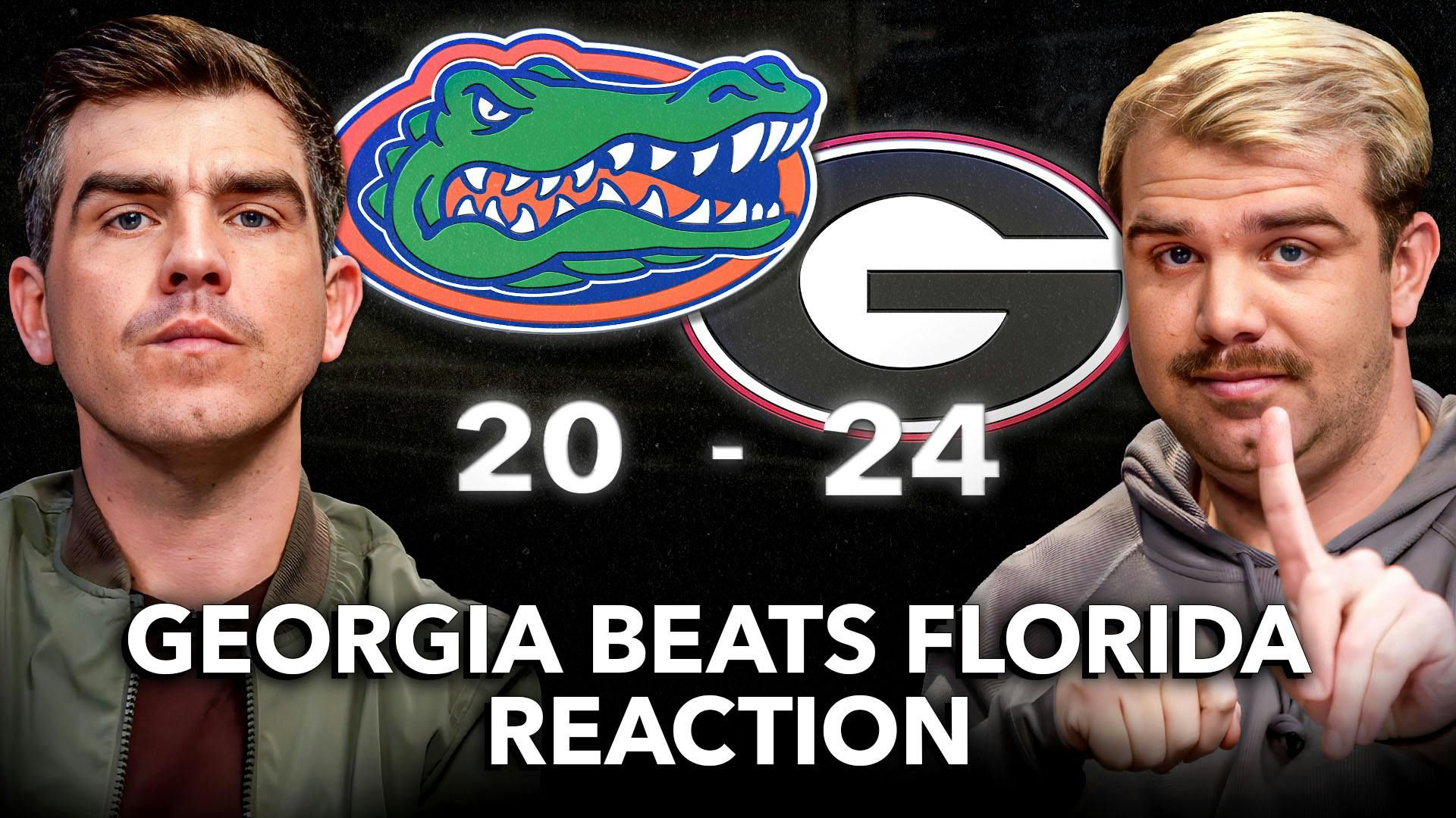 Georgia SURVIVES Florida Instant Reaction | Crain & Company