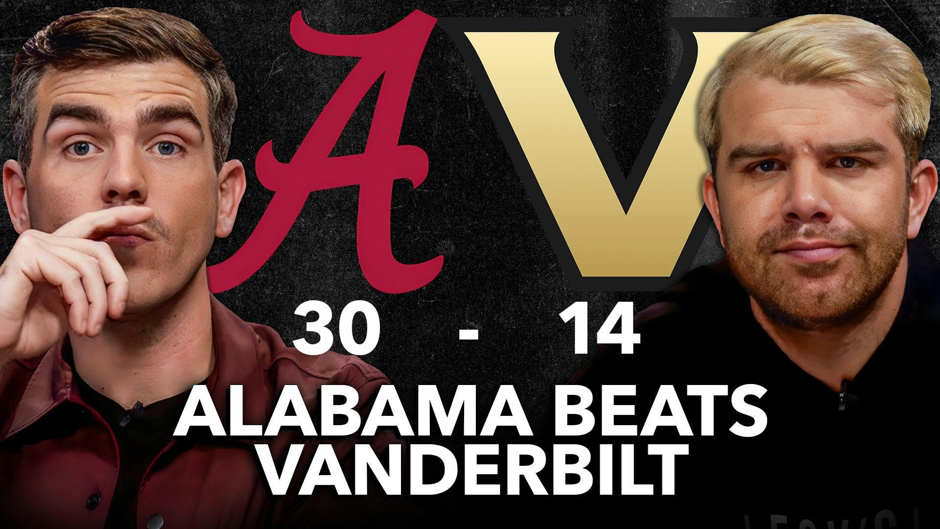 Alabama Beats Vanderbilt INSTANT REACTION | Crain & Company