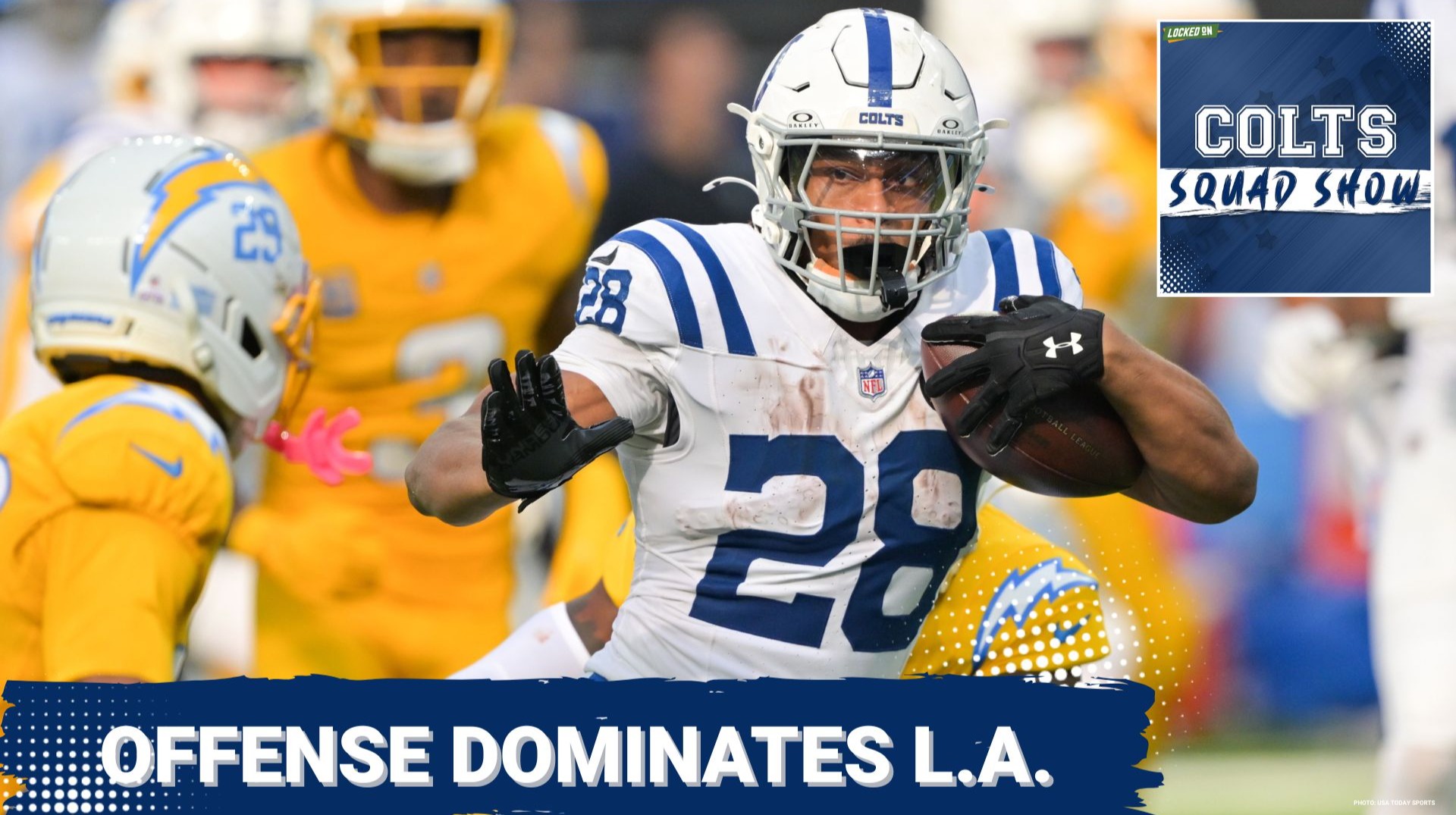 COLTS SQUAD SHOW: Offense DOMINATES Chargers | Daniel Jones, Jonathan Taylor's 3 TDs enough in L.A.