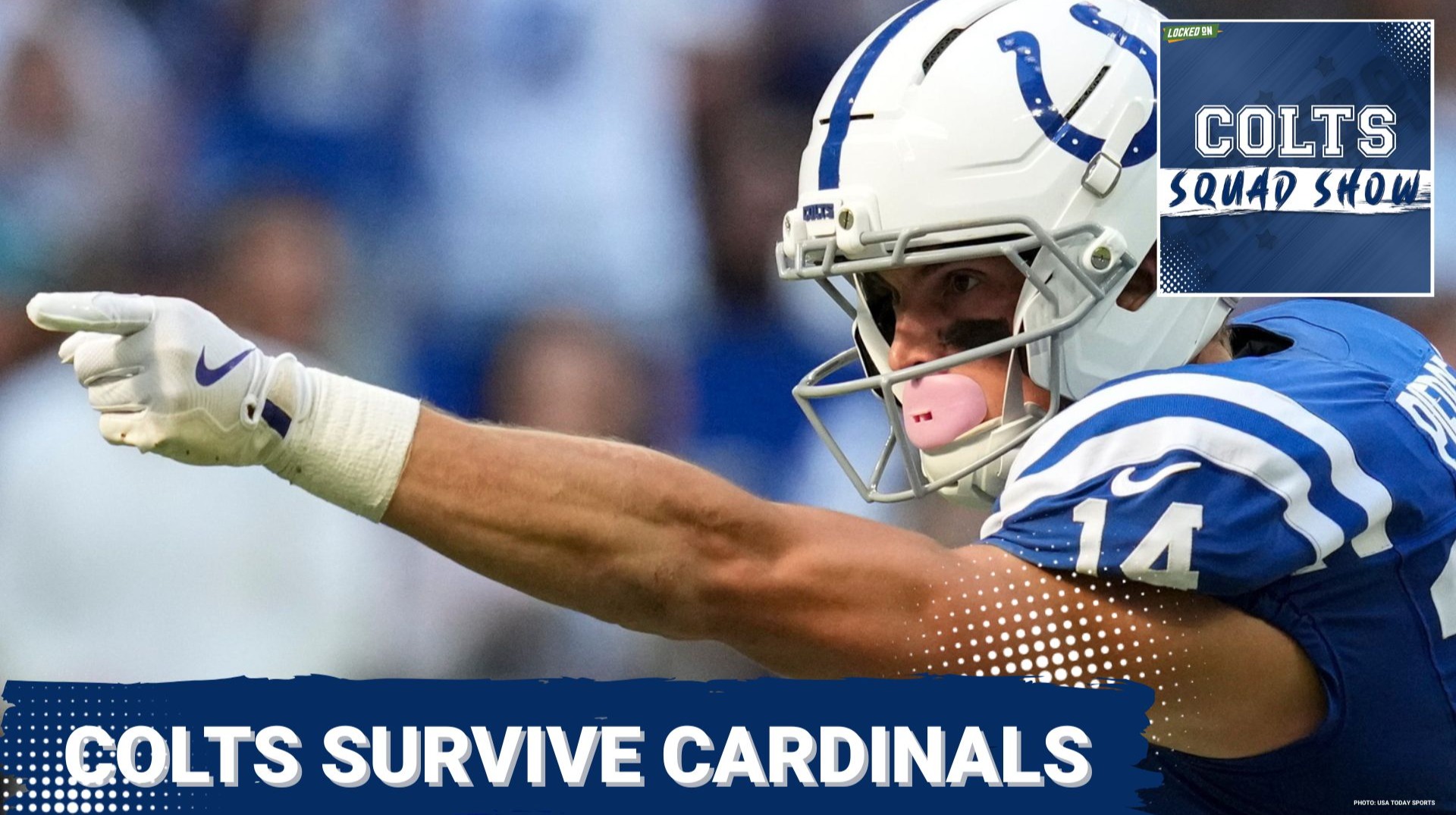 COLTS SQUAD SHOW: Colts SURVIVE Cardinals to go to 5-1 | Indianapolis loses Charvarius Ward pregame
