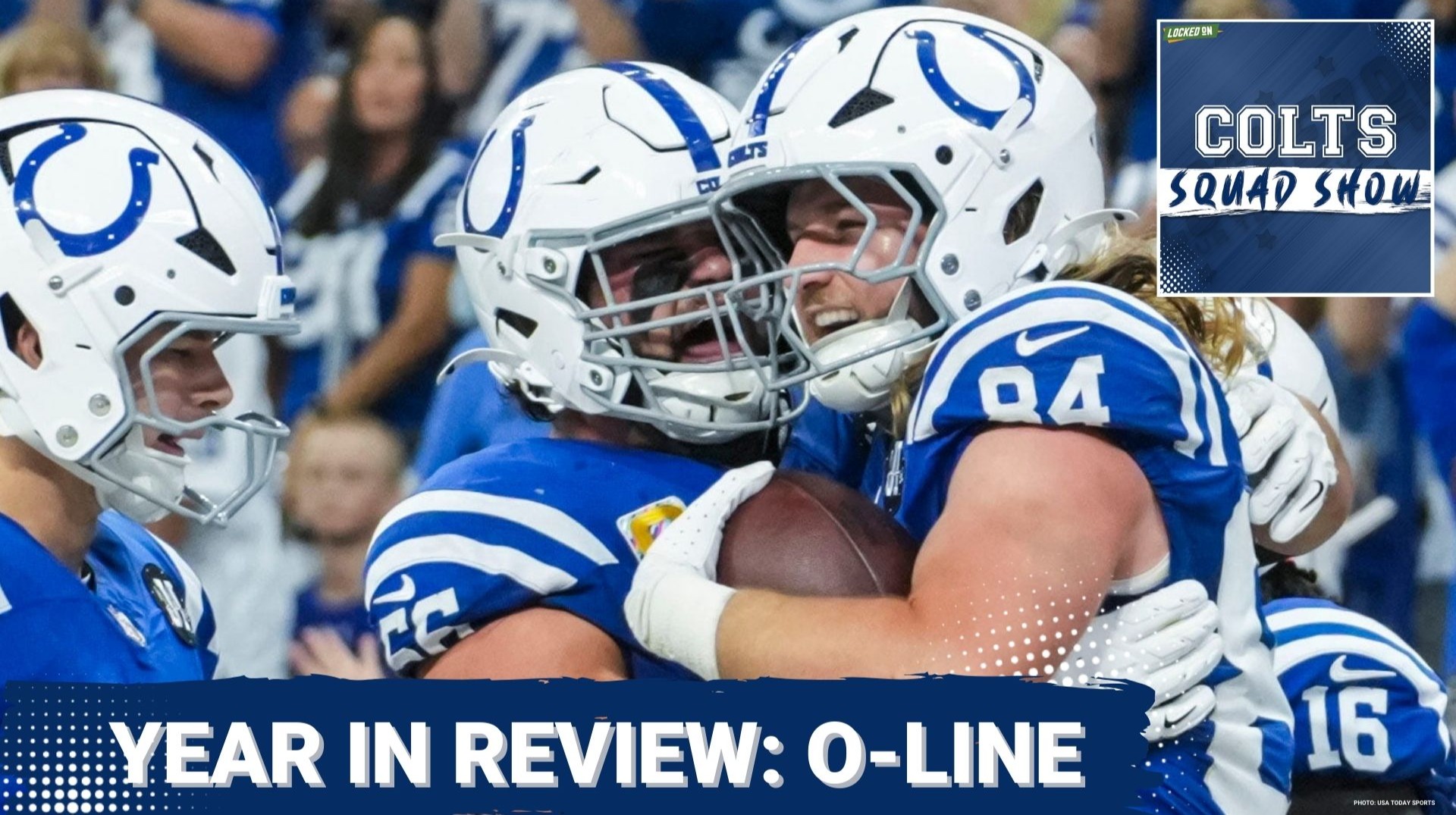 COLTS SQUAD SHOW: OPTIMISM for Offensive Line | Reviewing O-Line Performance and 2026 Projections