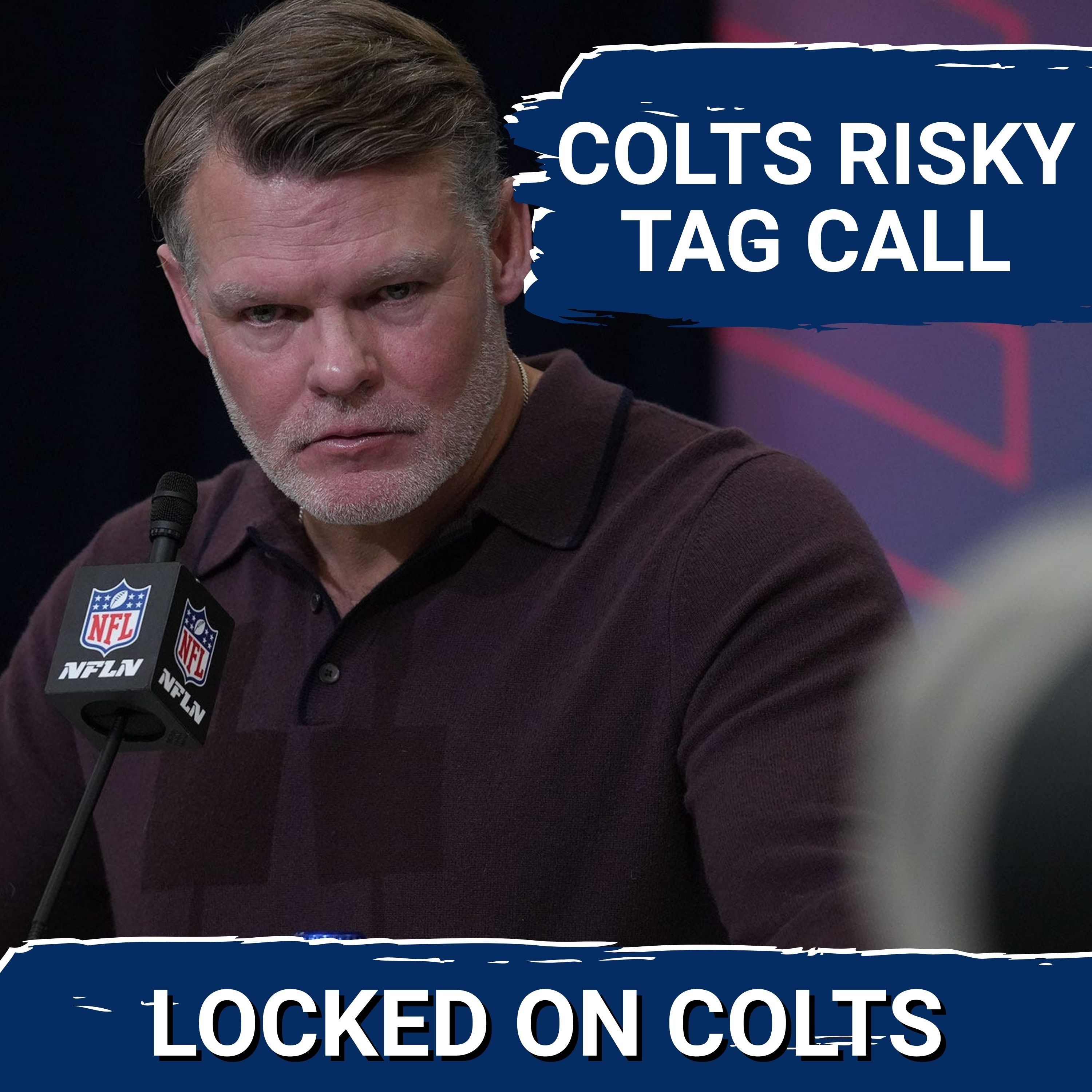 COLTS SQUAD SHOW: Colts' RISKY Gamble | Indy Hopes for Soft Market on Jones, Extension for Pierce