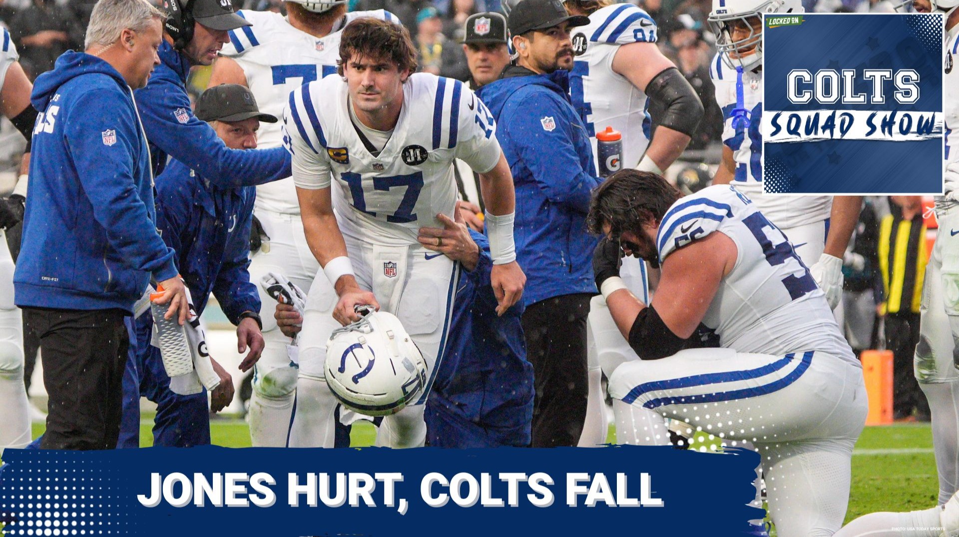 COLTS SQUAD SHOW: Daniel Jones HURT, Woes in Jacksonville Continue | Third Straight Loss for Colts