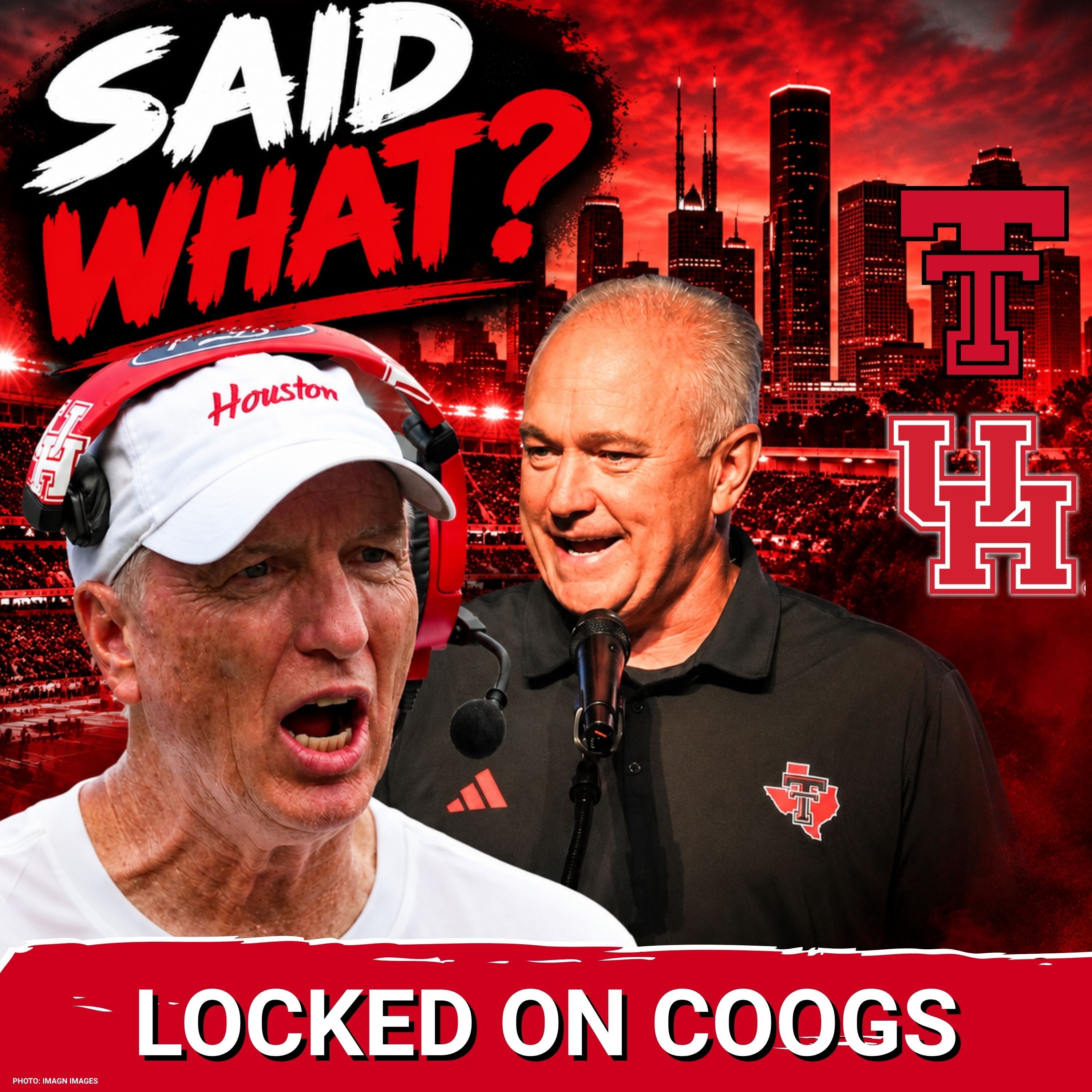 BEST TEAM? Texas Tech's Joey McGuire Elevates Cougars in STUNNING PRAISE, Can Houston Live Up to It? episode artwork