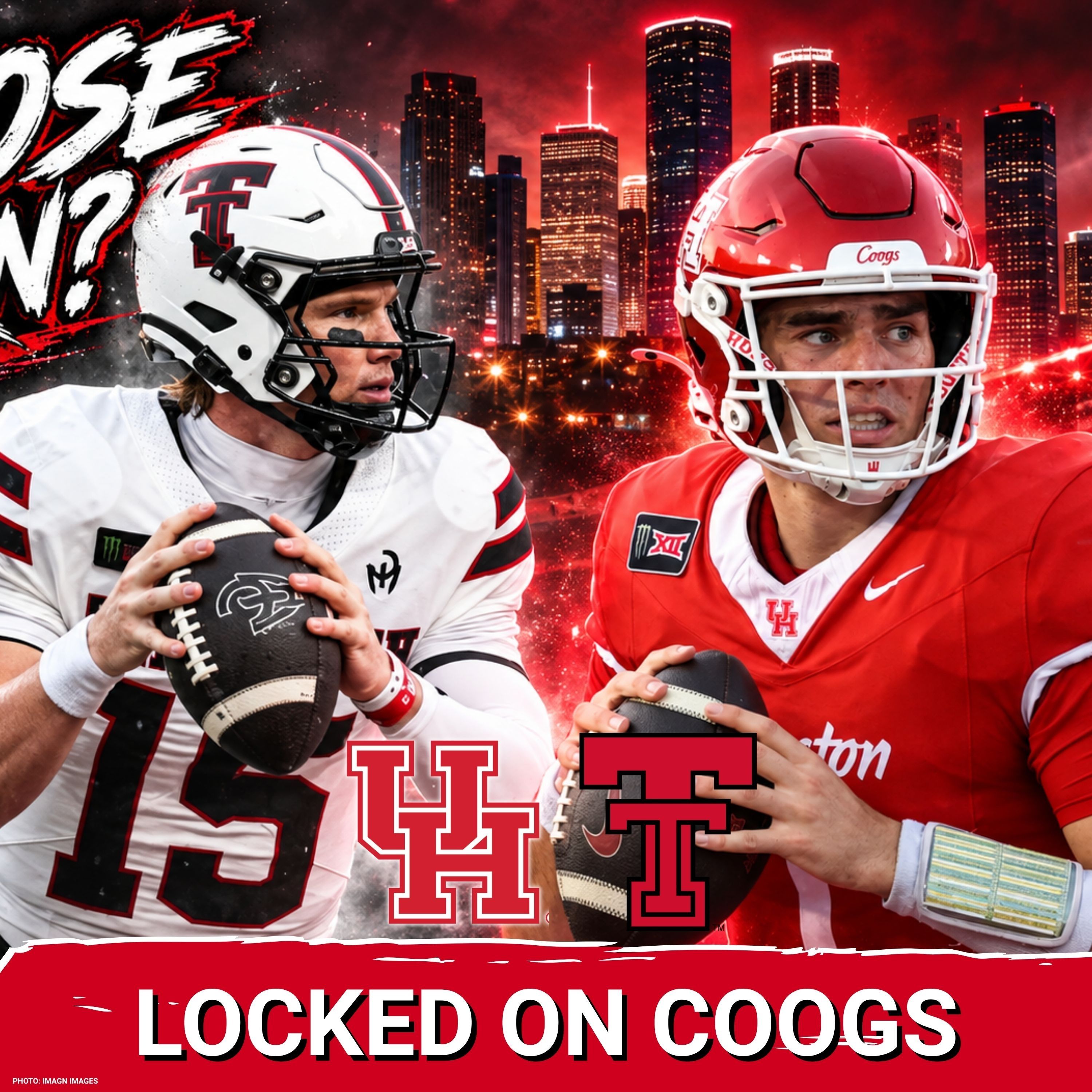 FRIDAY NIGHT LIGHTS: Houston Cougars vs Texas Tech Red Raiders Clash LOOMS Large in Big 12 Showdown