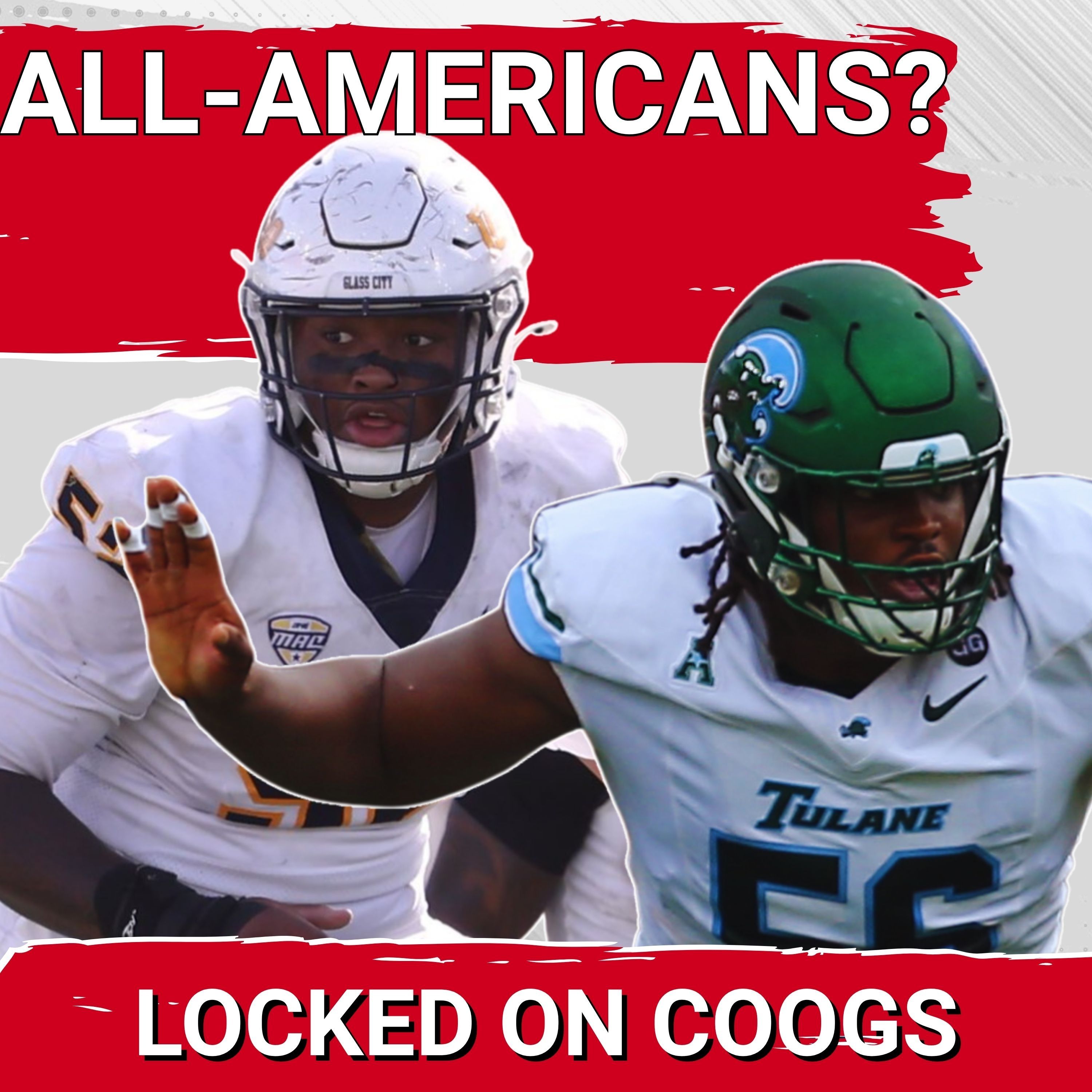 UPGRADED! Frtiz's Linemen Have ALL-AMERICAN Potential! MONSTER Season From Hurst, Boswell in 2026? — Locked On Coogs - Daily Podcast on Houston Cougars Football and Basketball cover