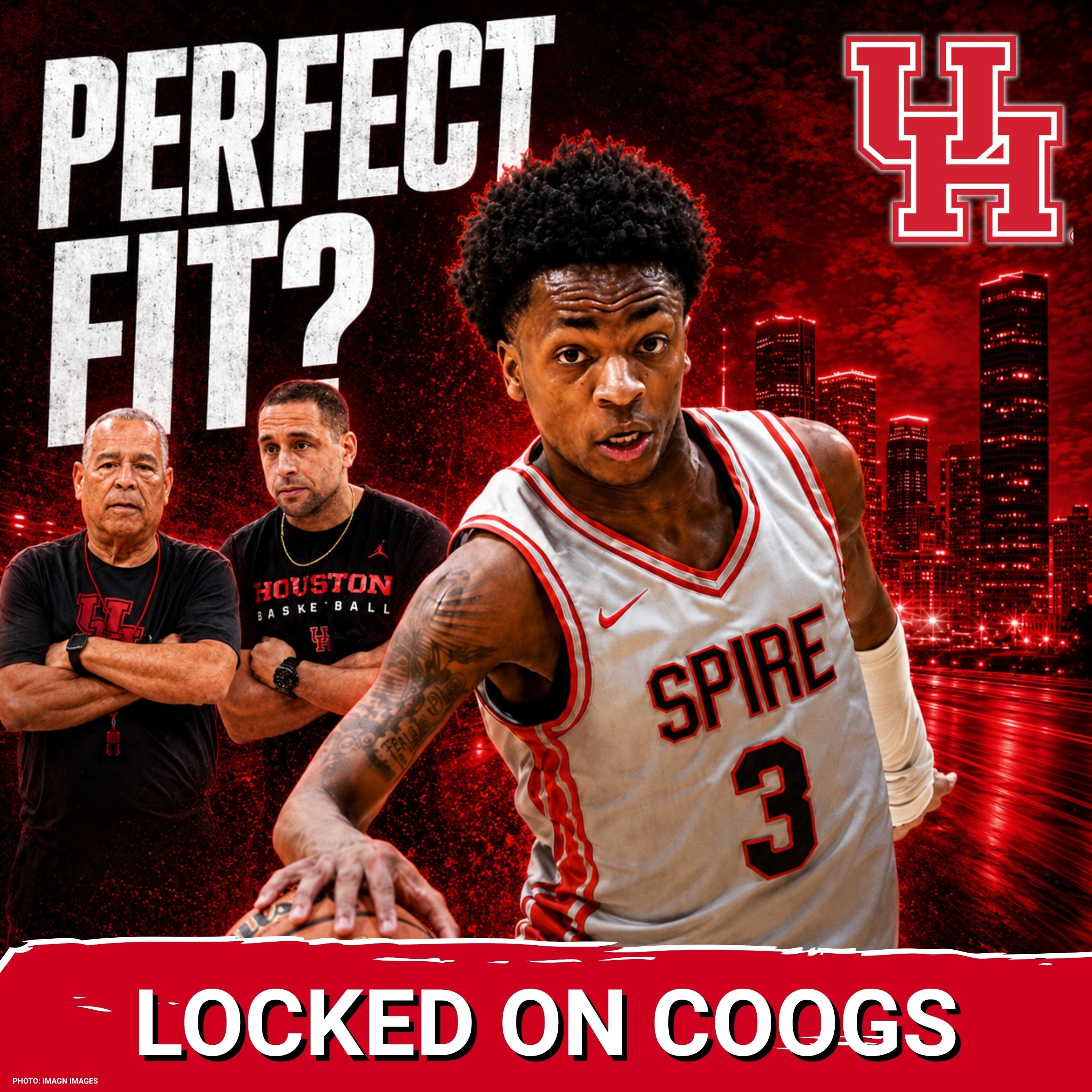 BIG VISIT? Houston's Sampson Hosting BIG TIME Point Guard Prospect, a PERFECT Cougar episode artwork