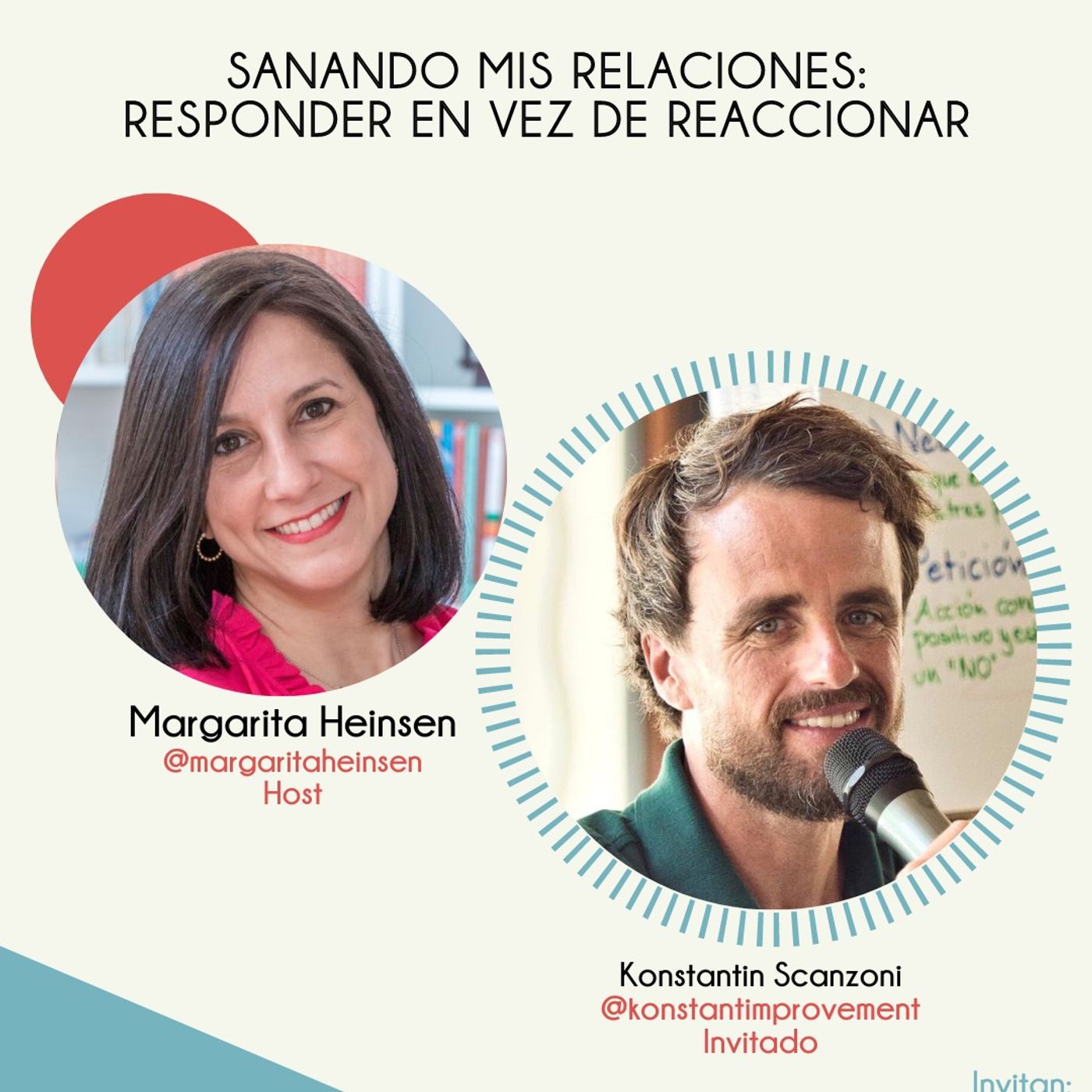 Sanando mis relaciones Responder en vez de reaccionar - Konstantin Scanzoni episode artwork