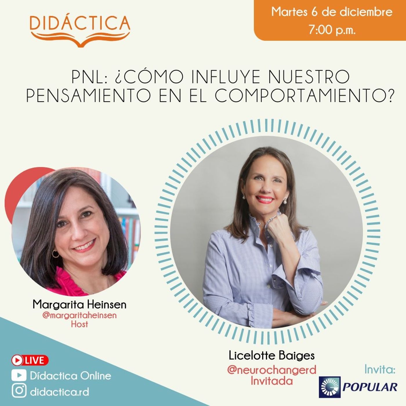 PNL: ¿Cómo influye nuestro pensamiento en el comportamiento? - Licellot Baiges episode artwork