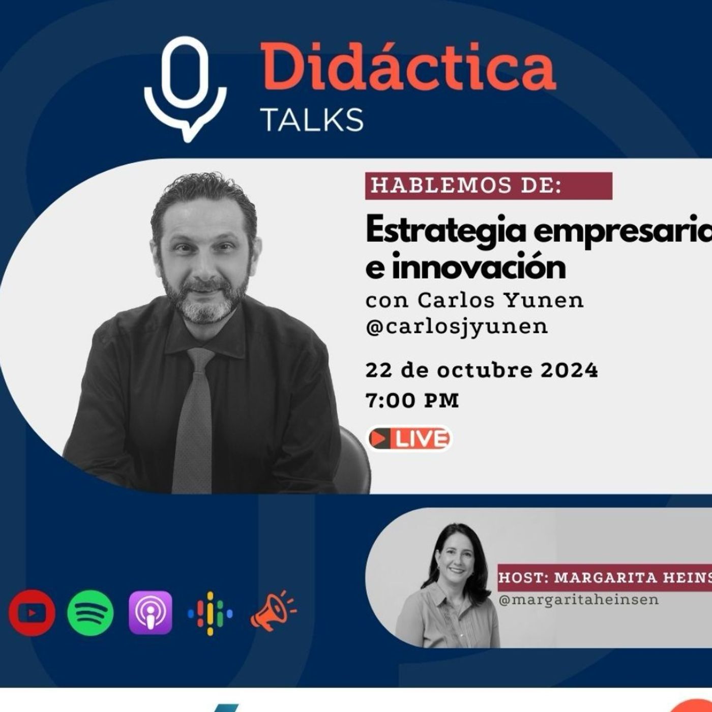 Estrategia empresarial e innovación - Carlos Yunen episode artwork