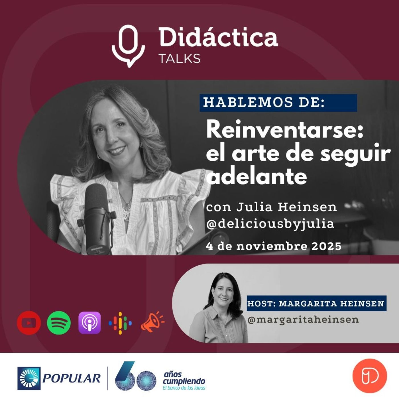 Reinventarse: el arte de seguir adelante – Julia Heinsen