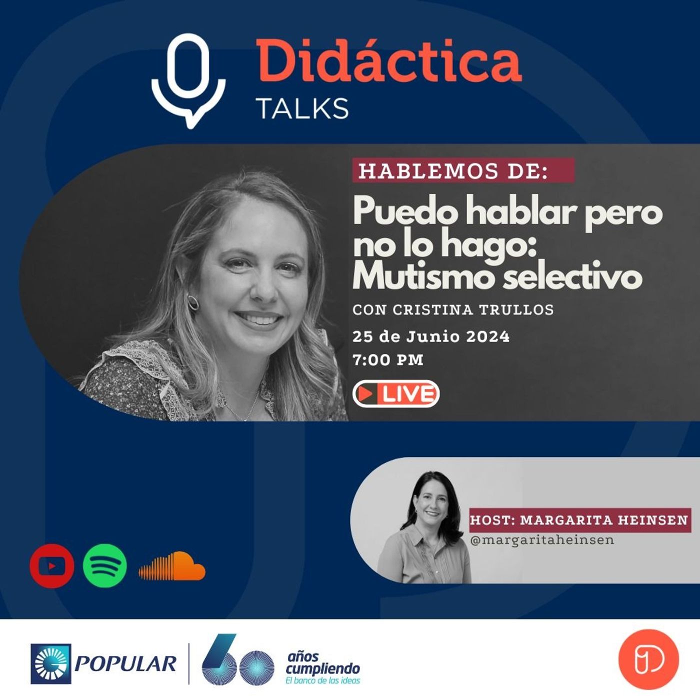 Puedo hablar, pero no lo hado: Mutismo Selectivo - Cristina Trullols episode artwork