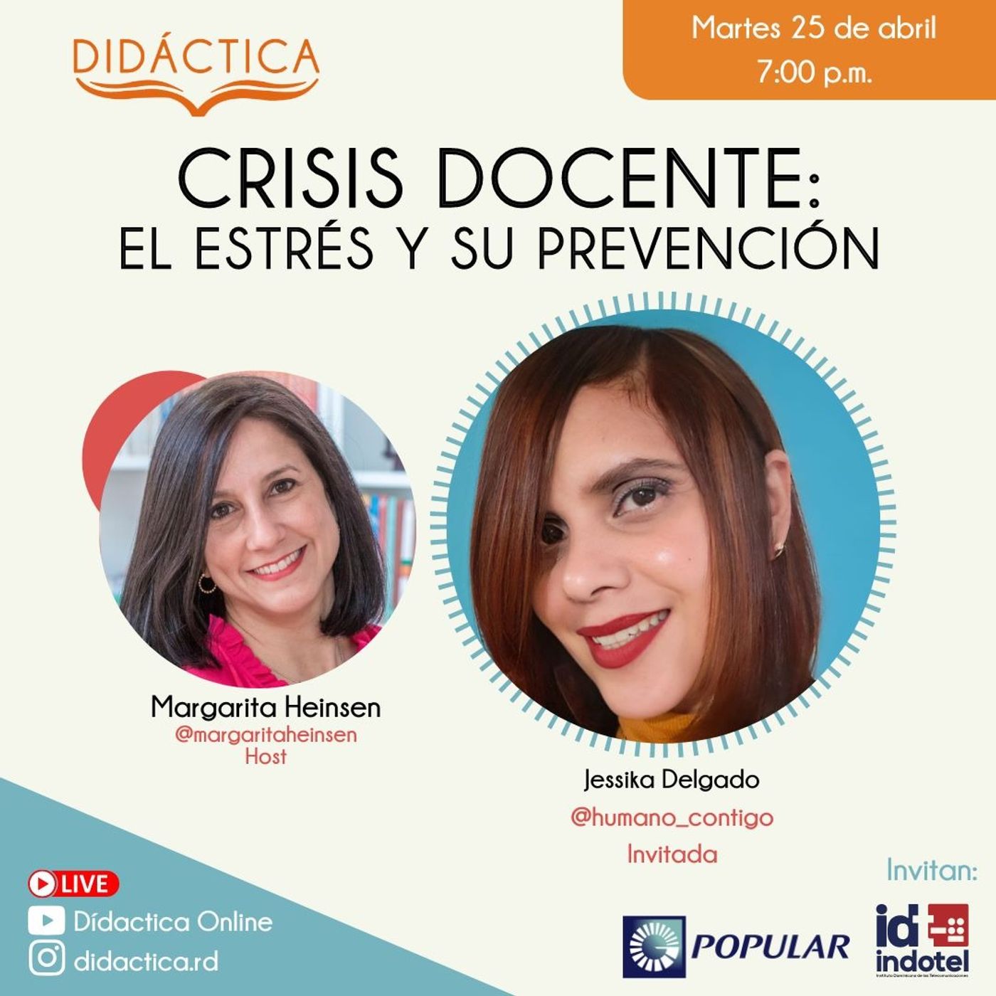 Crisis docente: El estrés y su prevención - Jessika Delgado episode artwork