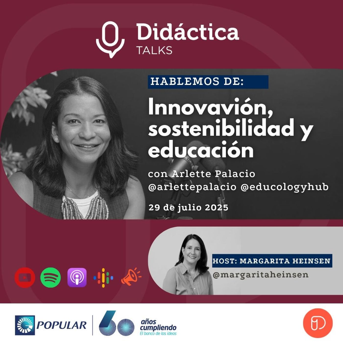 Innovación, sostenibilidad y educación – Arlette Palacio