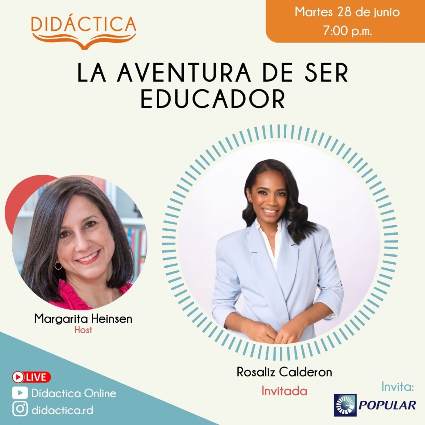 La aventura de ser educador - Rosaliz Calderón episode artwork