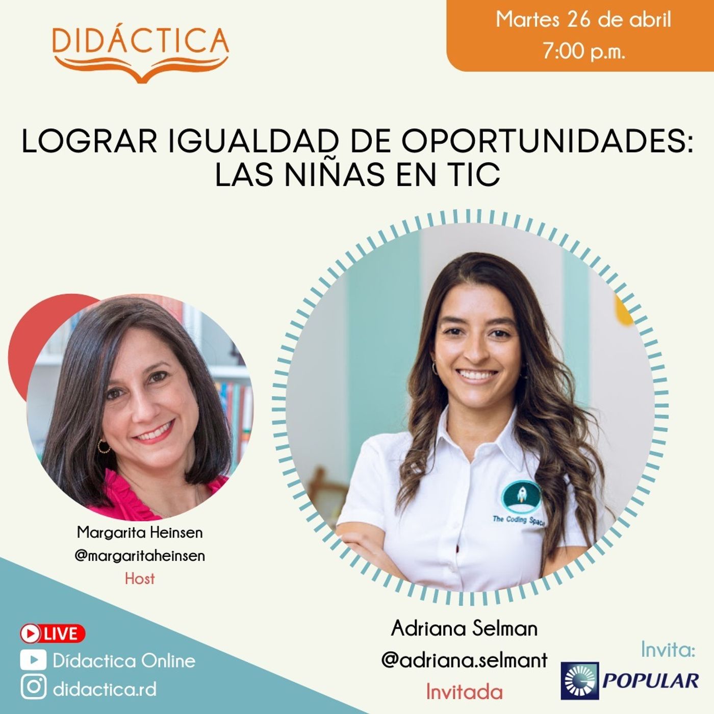 Lograr igualdad de oportunidades: Las niñas en las TIC - Adriana Selman episode artwork