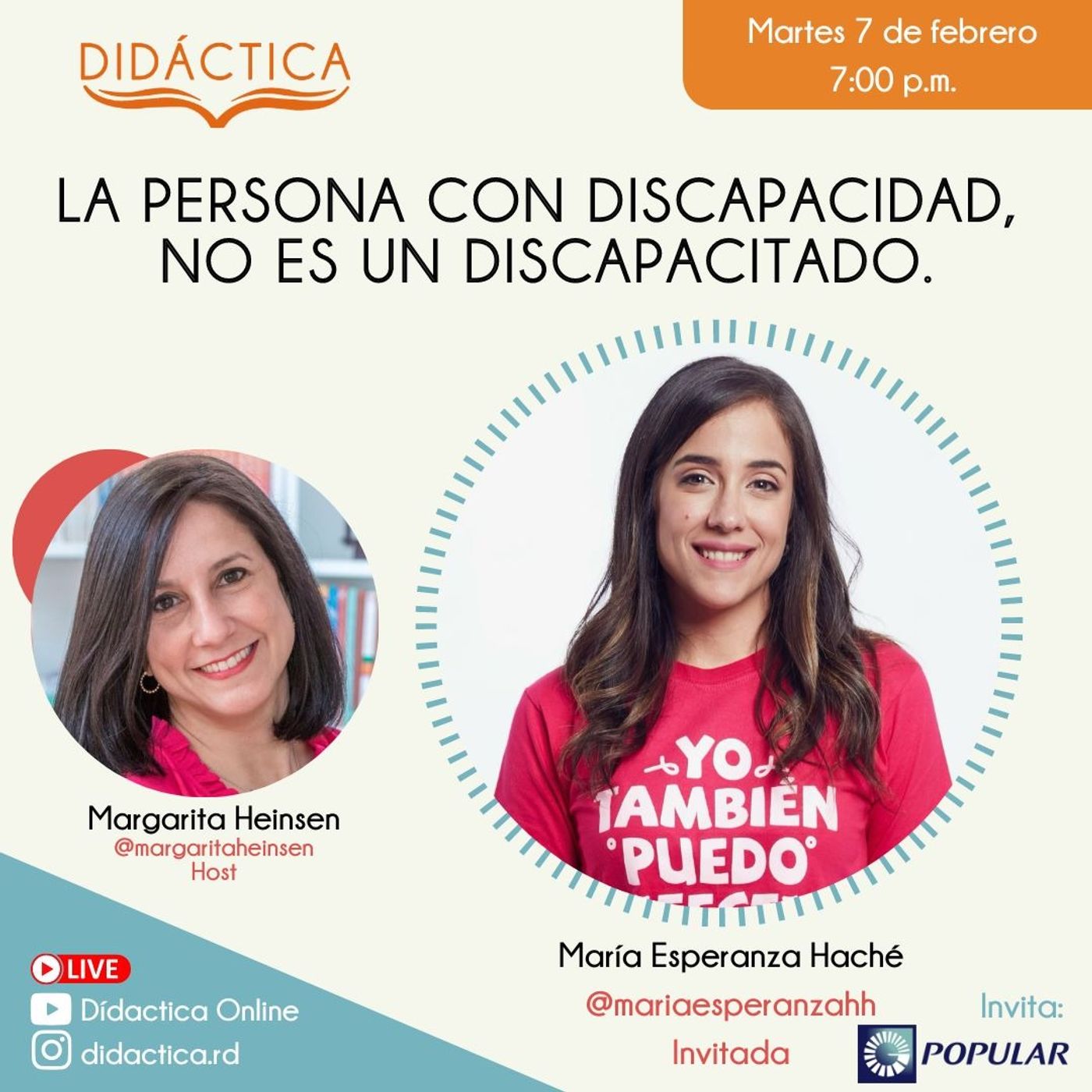 La persona con discapacidad, no es un discapacitado - María Esperanza Haché episode artwork