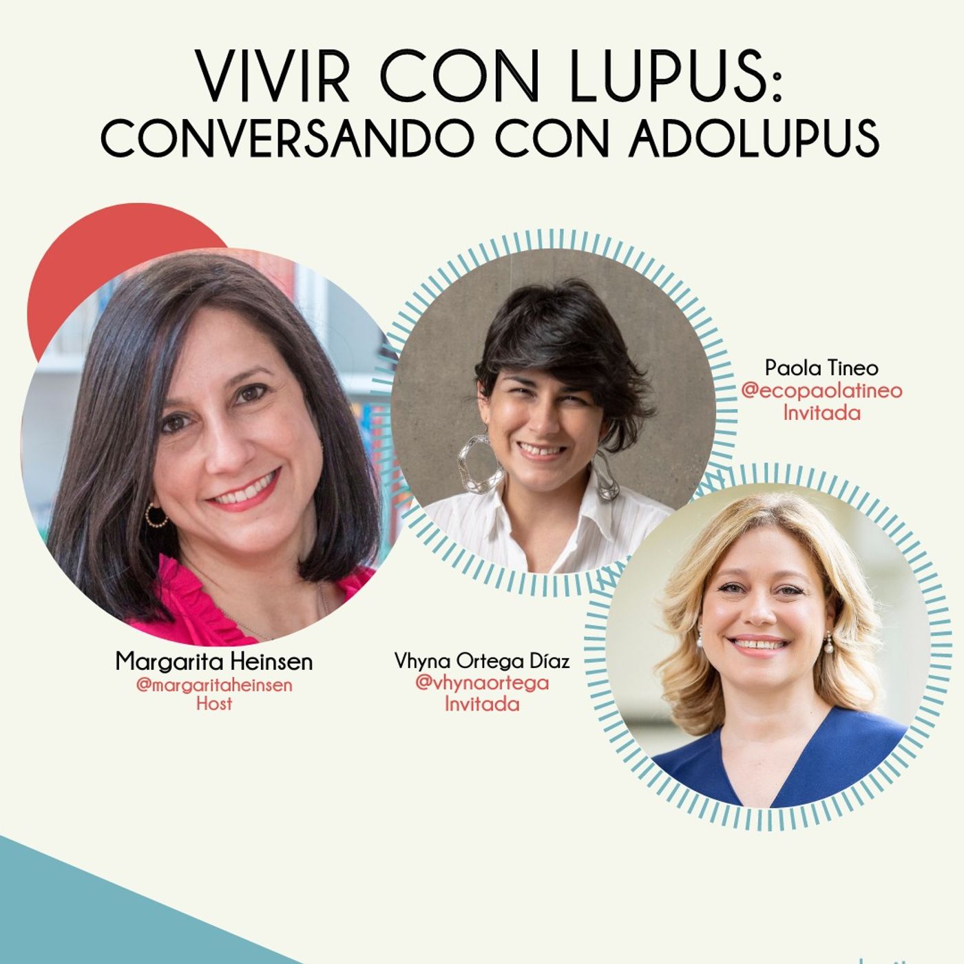 Vivir con Lupus Conversando con Adolupus - Vhyna Ortega & Paola Tineo episode artwork