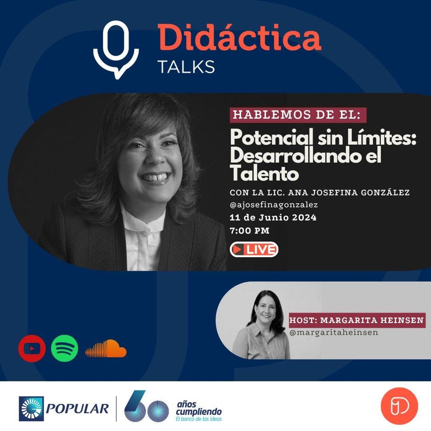 Potencial sin límites: desarrolando el talento - Ana Josefina González episode artwork