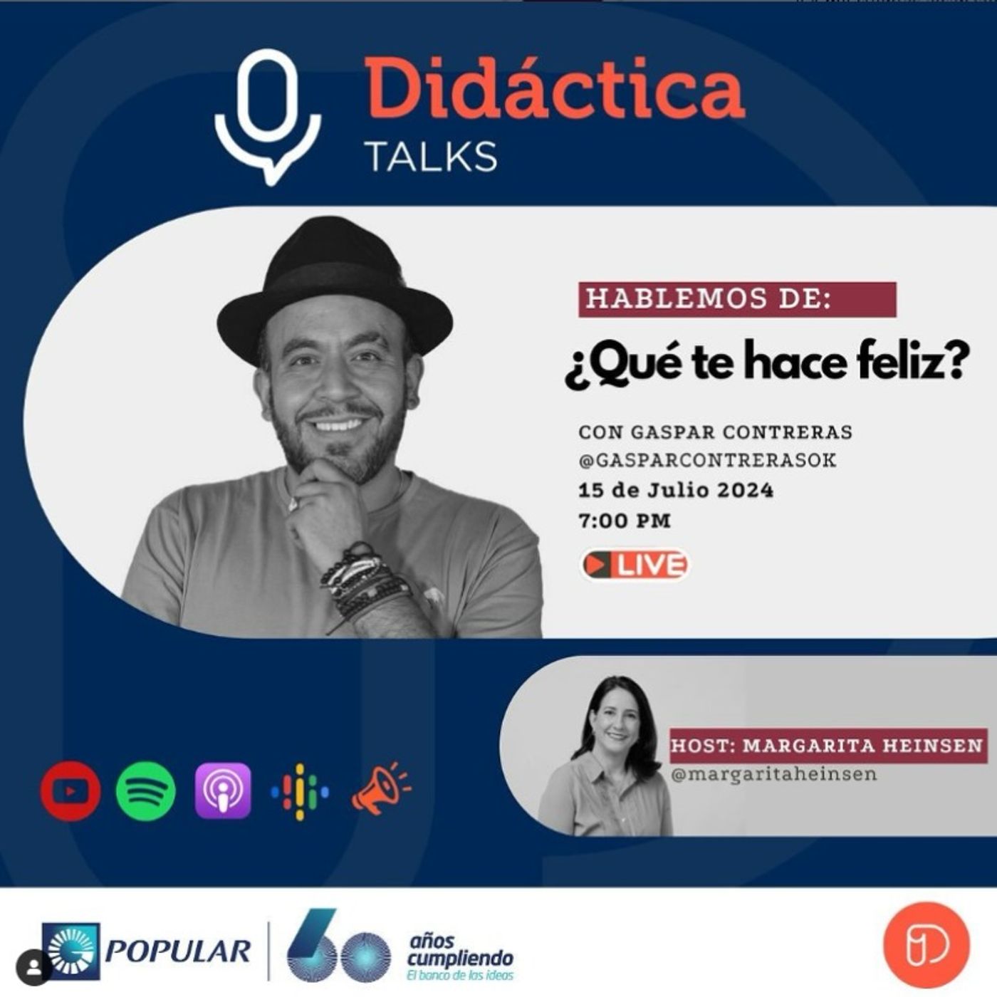 ¿Qué te hace feliz? - Gaspar Contreras episode artwork
