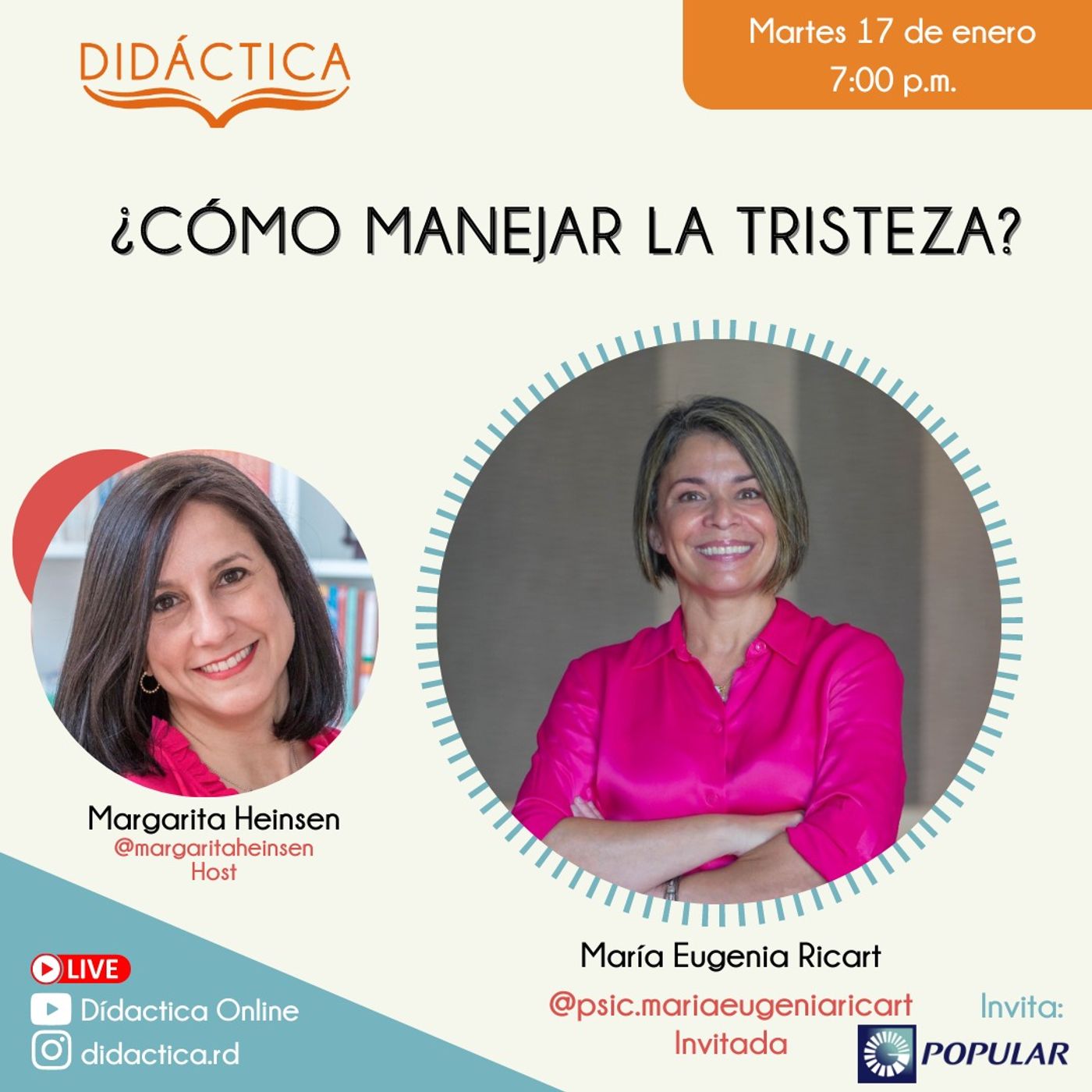 ¿Cómo manejar la tristeza? - María Eugenia Ricart episode artwork