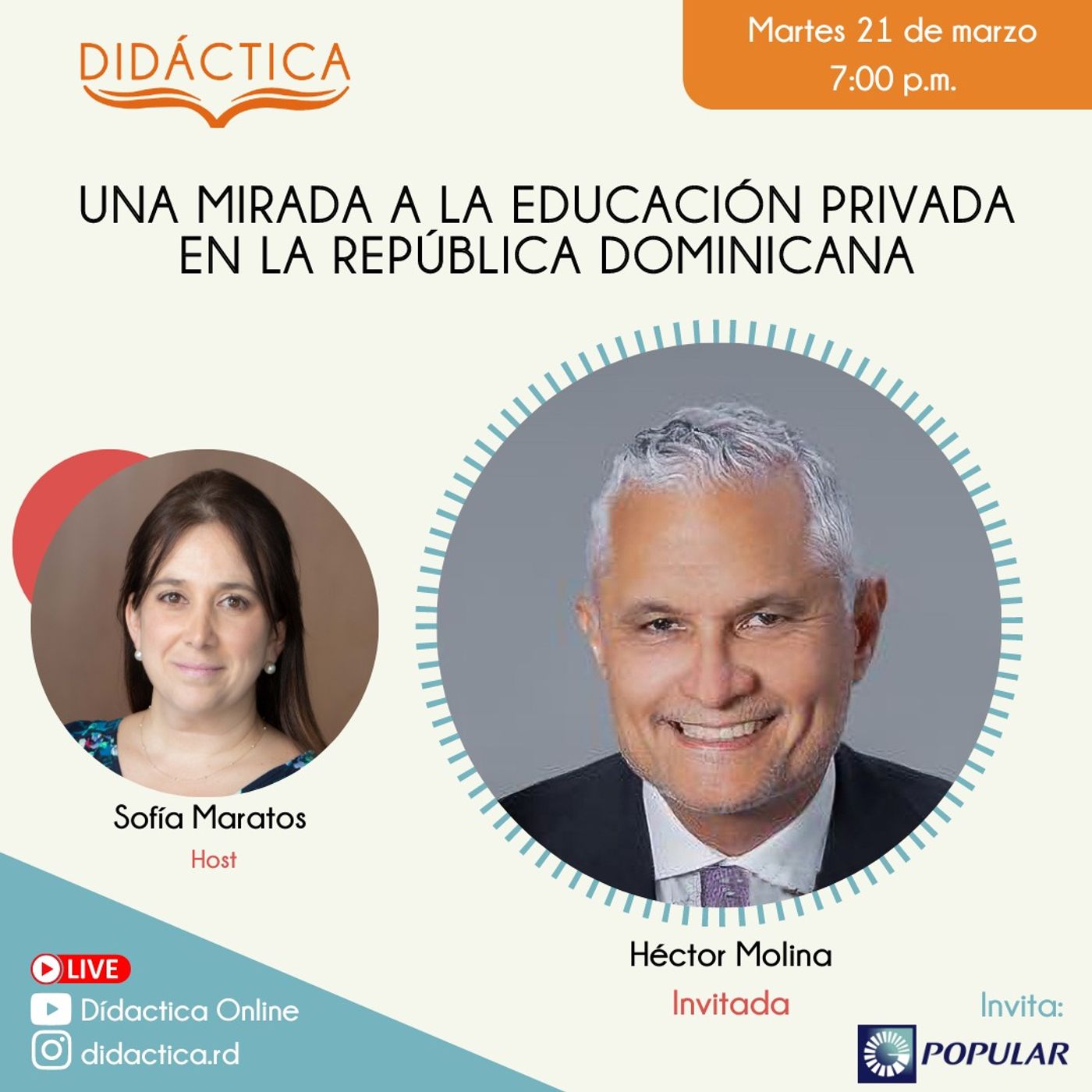 Una mirada a la educación privada en la República Dominicana - Héctor Molina episode artwork
