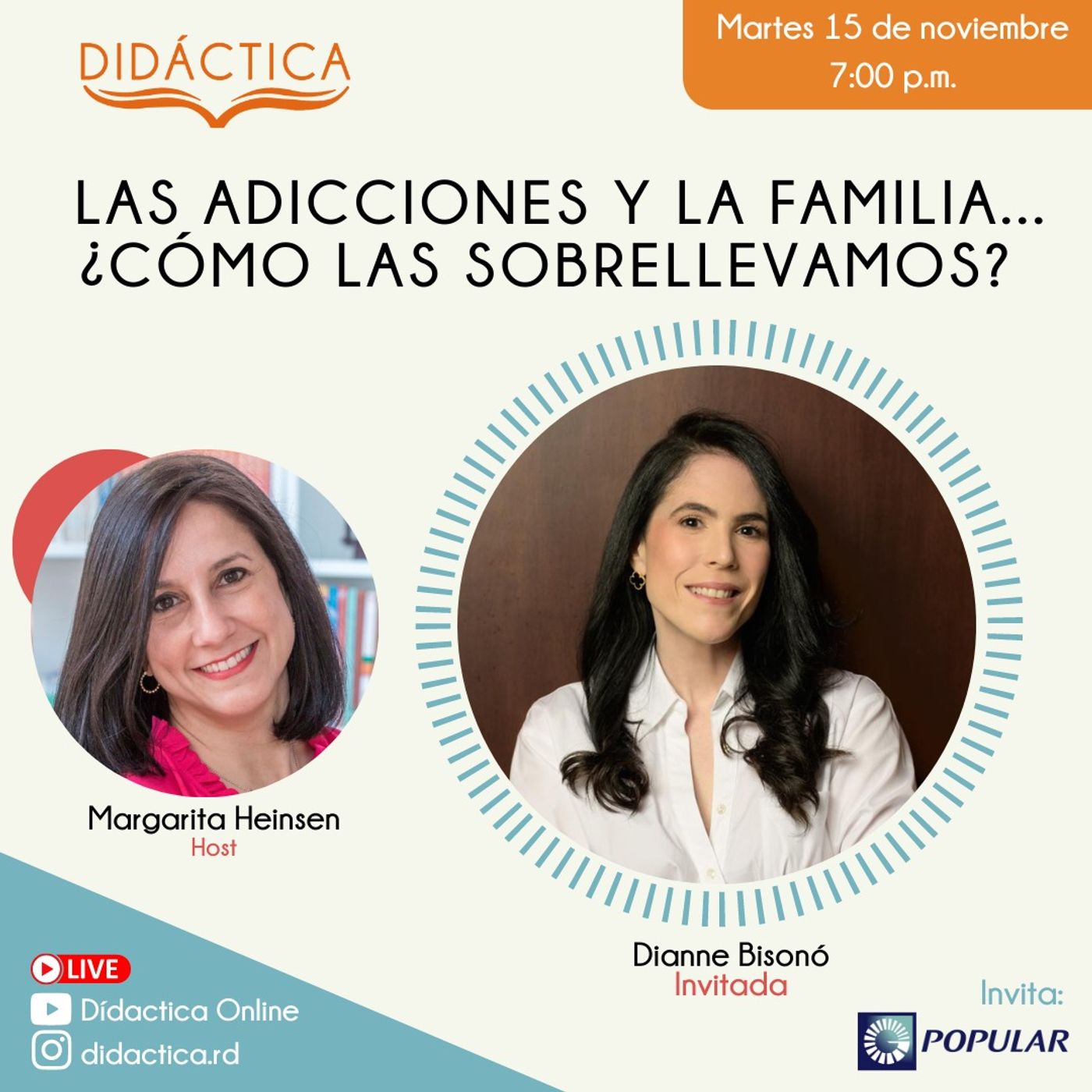 Las adicciones y la familia... ¿Cómo las sobrellevamos? - Dianne Bisonó episode artwork