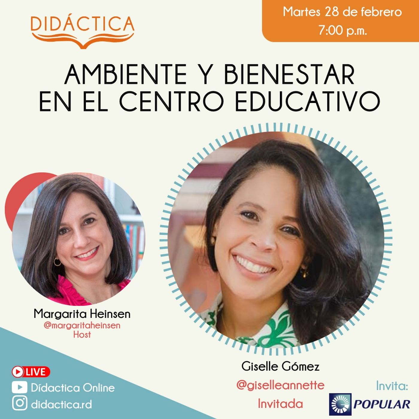 Ambiente y bienestar en el centro educativo - Giselle Gómez episode artwork
