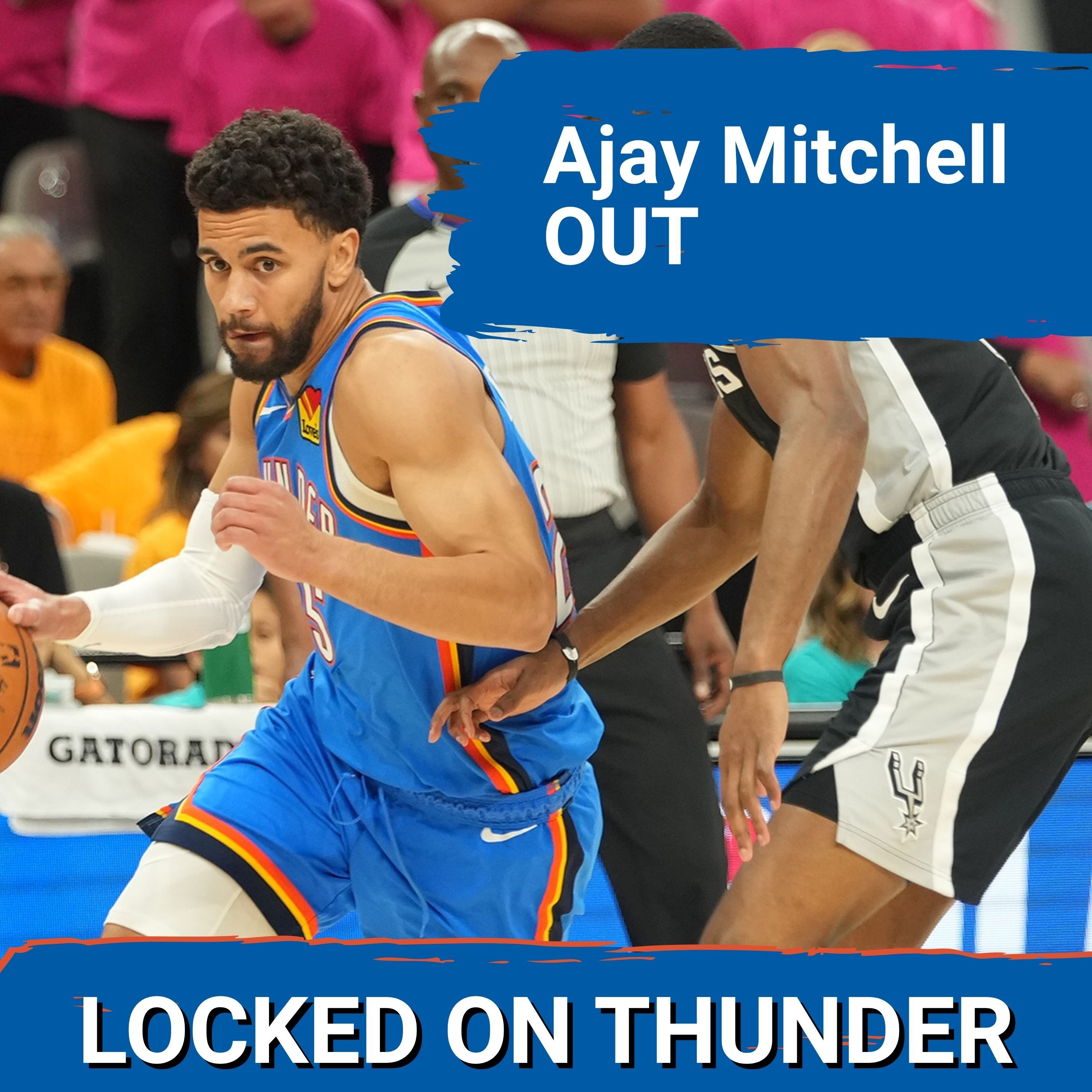 Ajay Mitchell OUT For Game 4 | OKC Thunder Leans On Depth | Game 4 Preview episode artwork