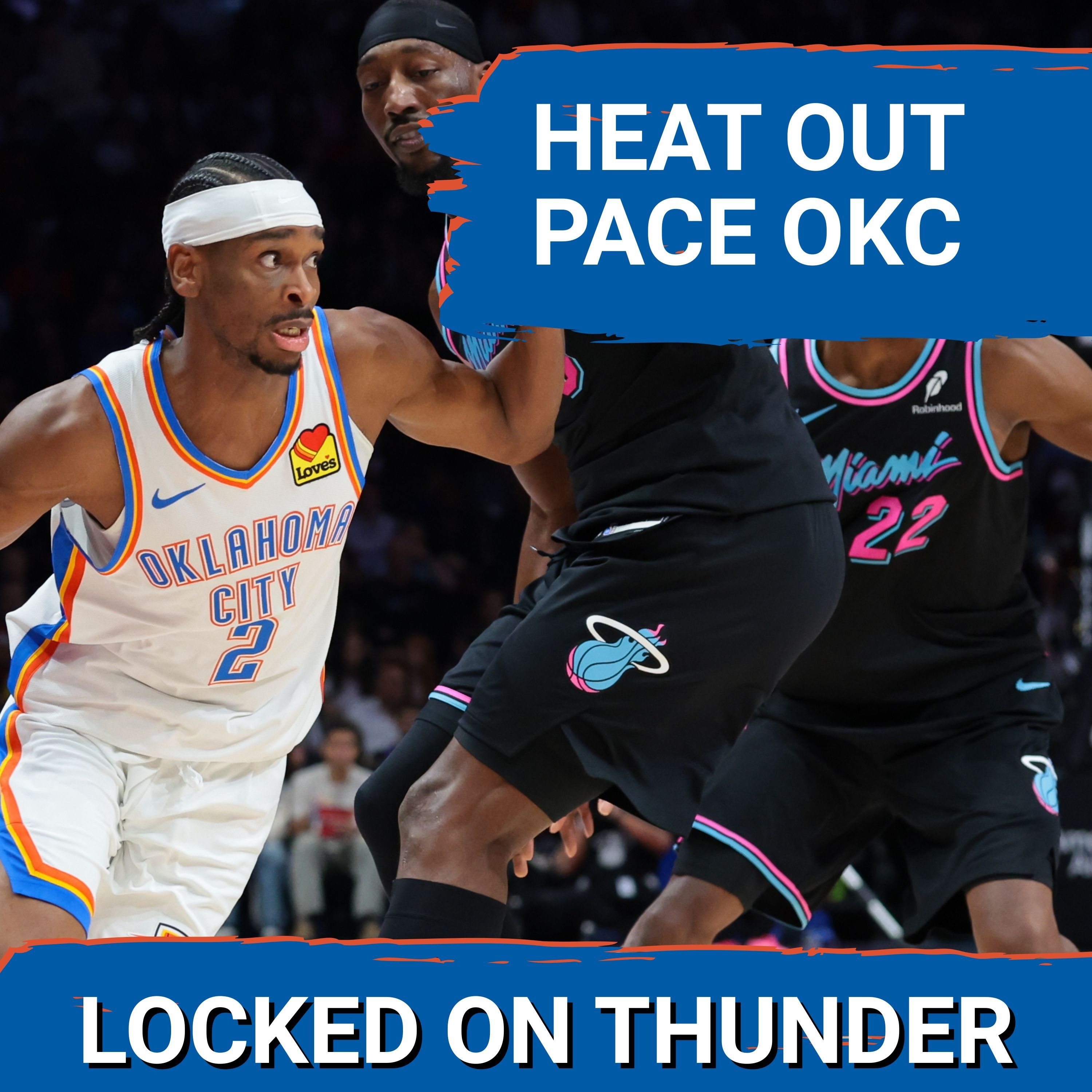 OKC Thunder FALL to Miami Heat | Jalen Williams Gets Hurt | SGA Drops 39