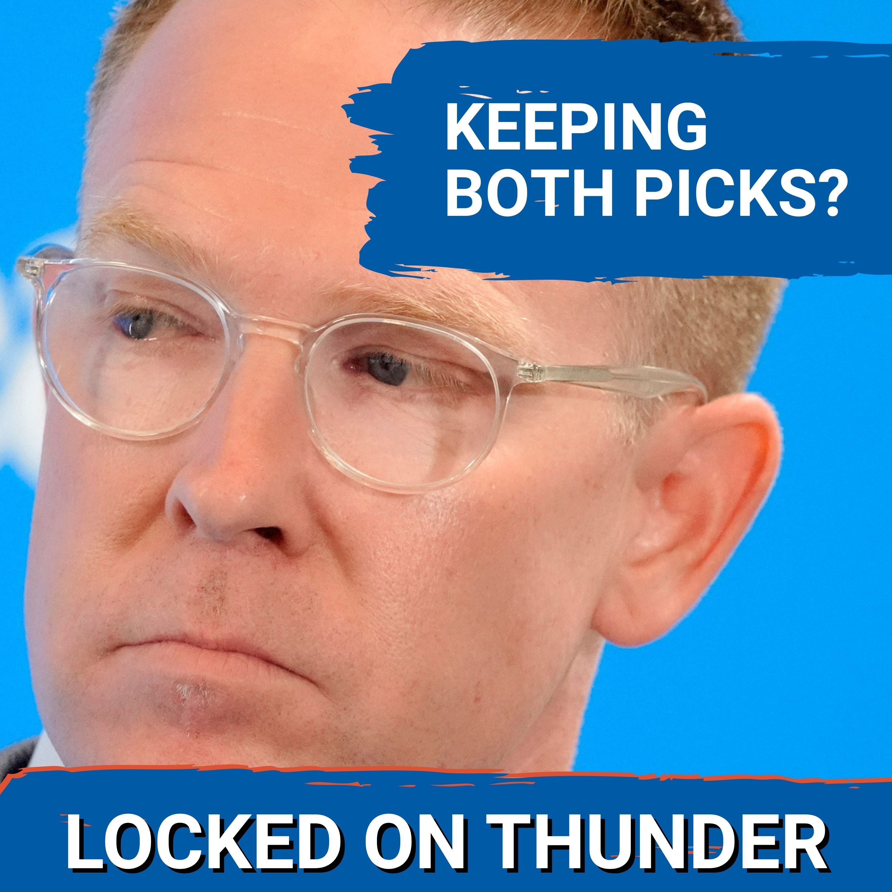 Should OKC Thunder TRADE UP in NBA Draft | The Case to Keep Both Picks episode artwork