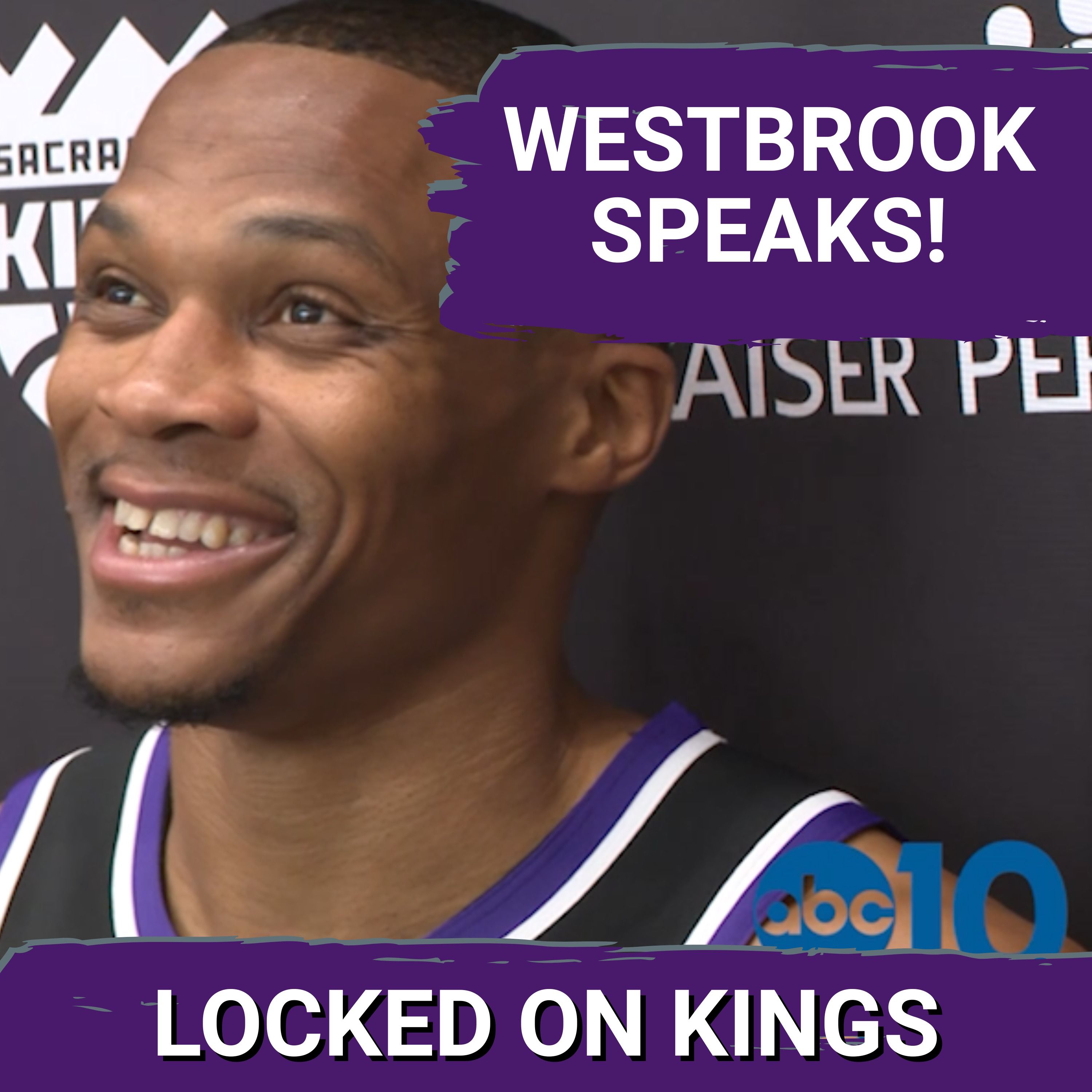 Russell Westbrook Speaks for the First Time as a Sacramento King!