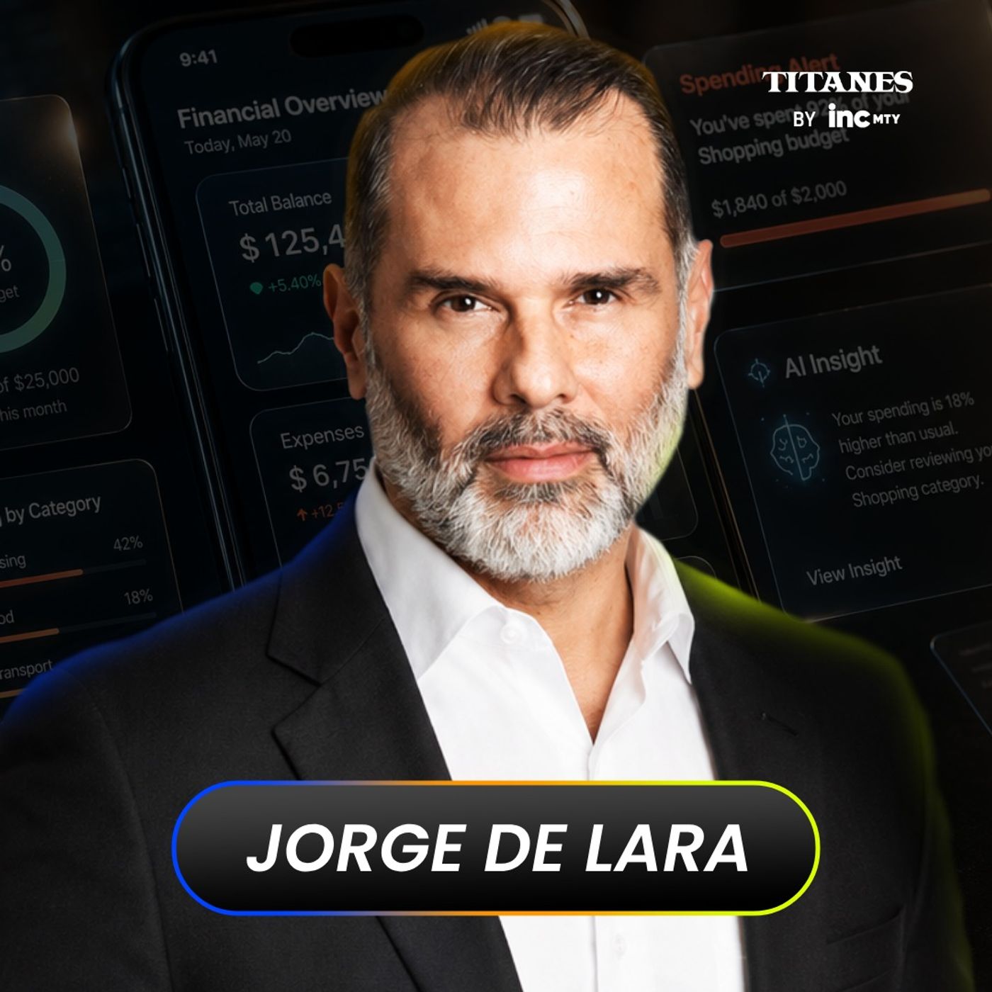 Cómo la IA está cambiando para siempre las finanzas de las empresas con Jorge de Lara de Clara México | Titanes by INCMty episode artwork