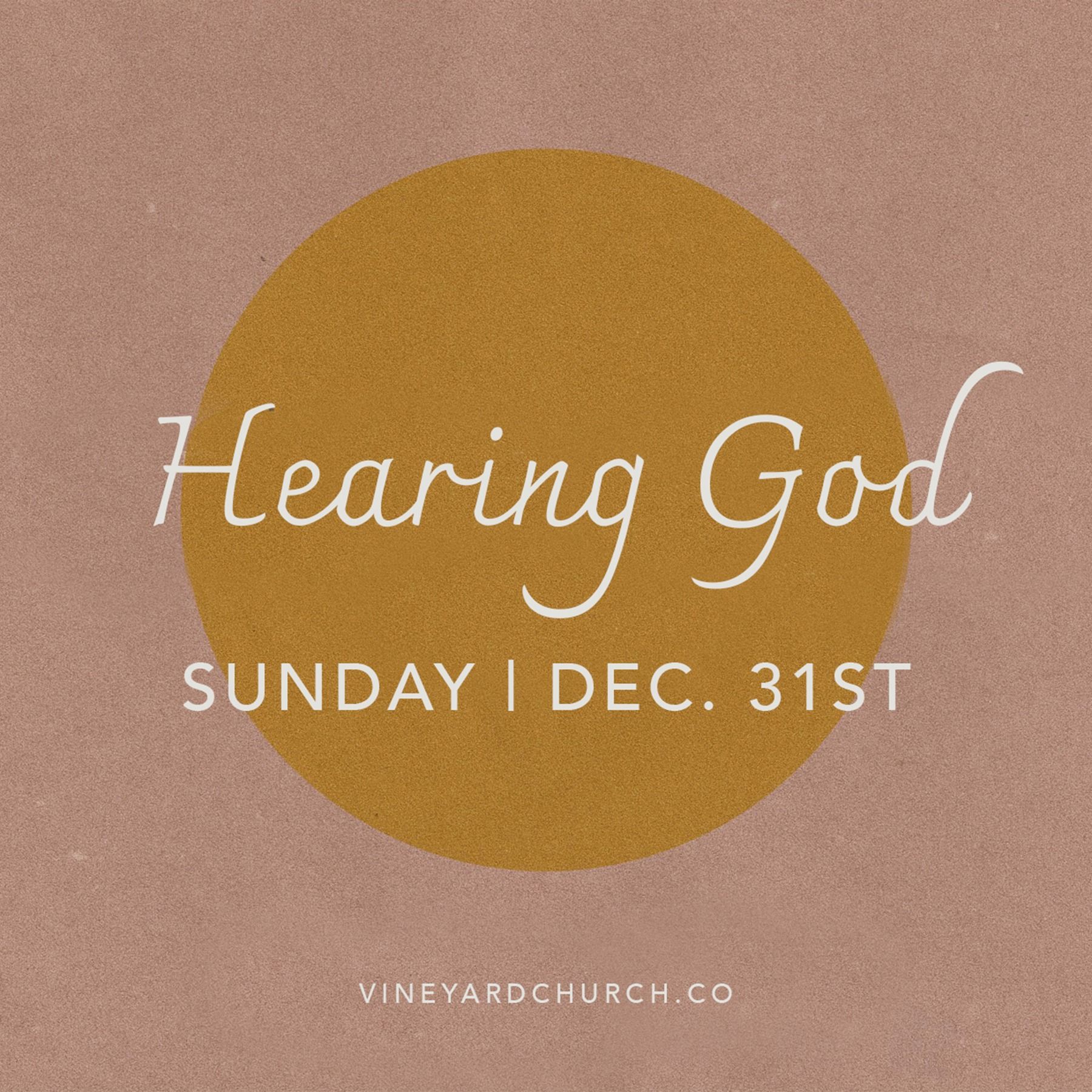Hearing God | Vineyard Church episode artwork