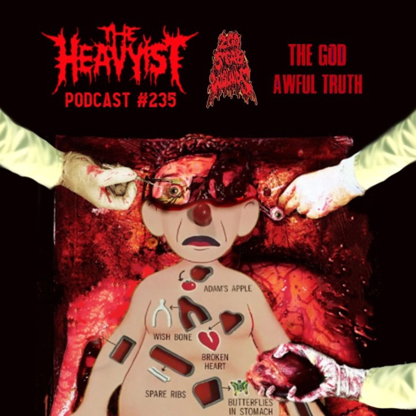 The Heavyist #235 200 Stab Wounds / The God Awful Truth episode artwork