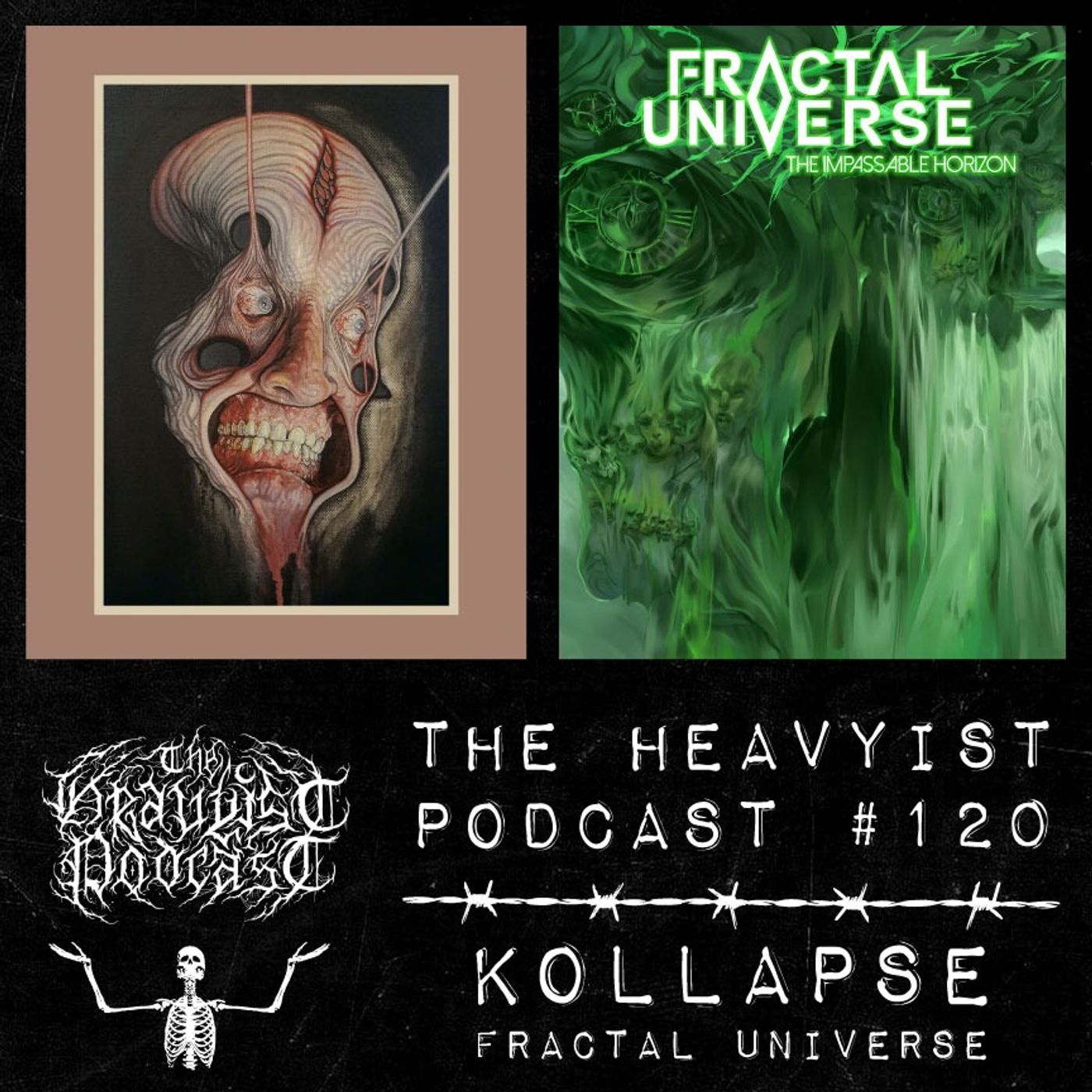 The Heavyist #120 Kollapse / Fractal Universe episode artwork