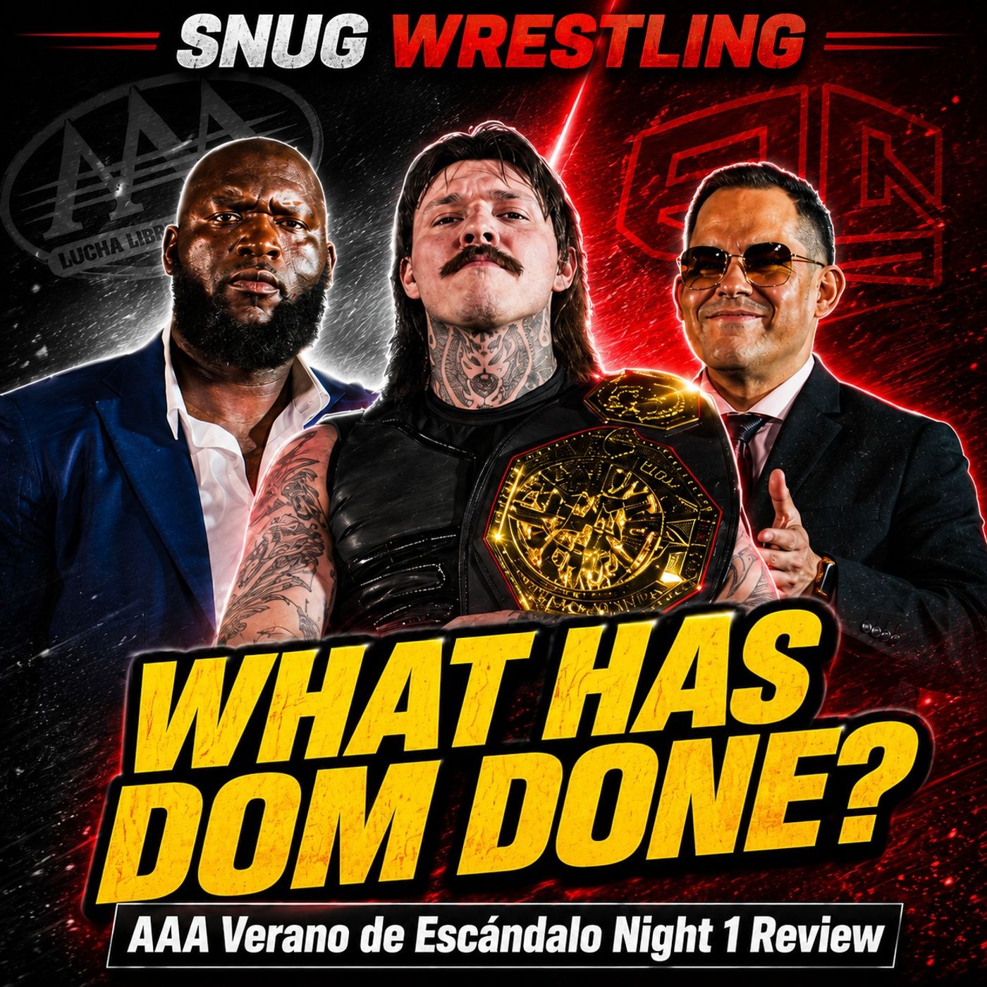AAA Verano de Escándalo Night 1 Review: Dominik Mysterio Betrays El Grande Americano episode artwork