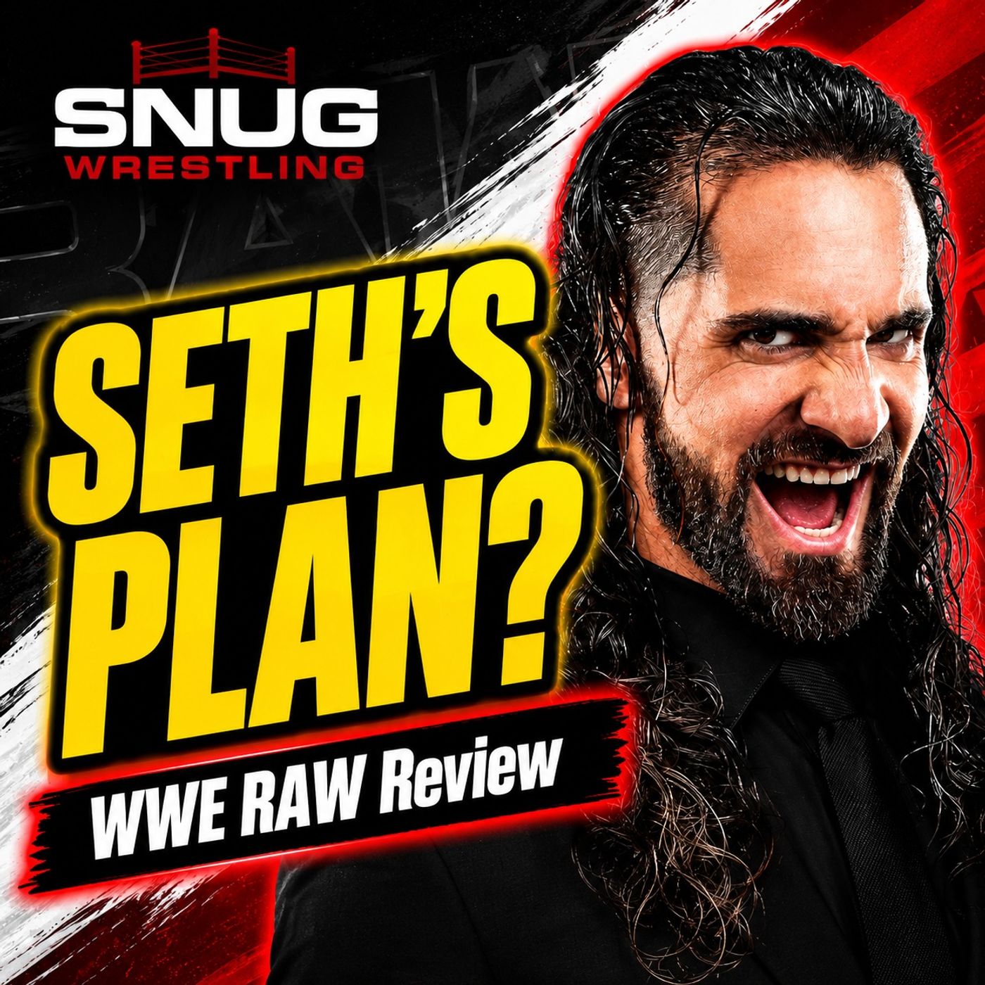 WWE Raw Review: Seth Rollins Speaks, LA Knight vs. Jacob Fatu episode artwork